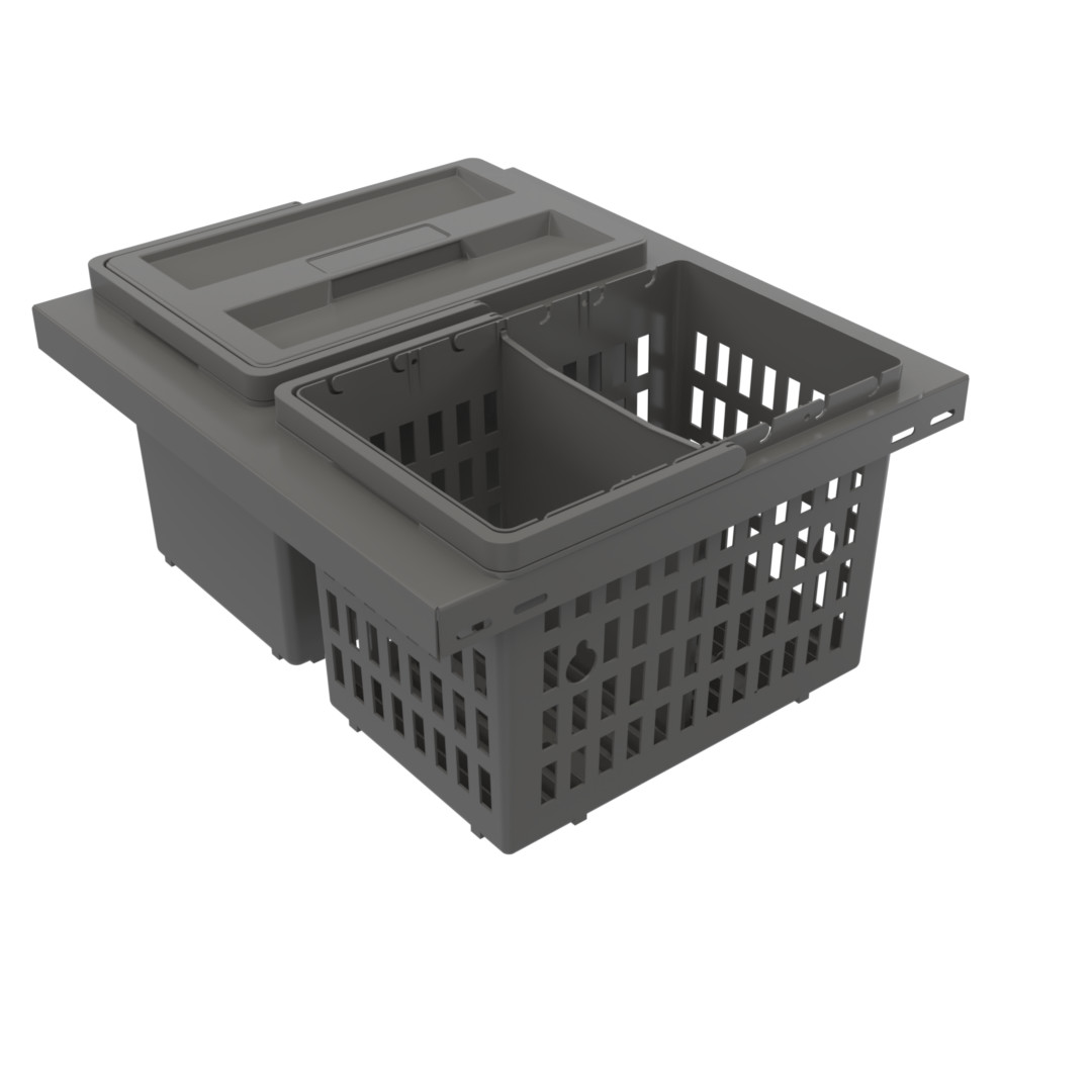 Kildesortering Beslag Design Cube Basic Low Eco