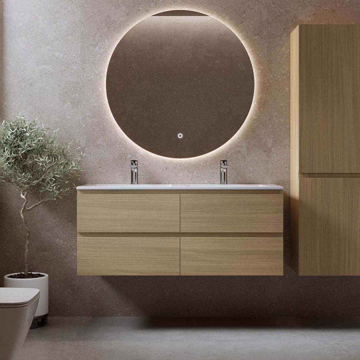 Servantskap Bathlife Eufori Lys Eik