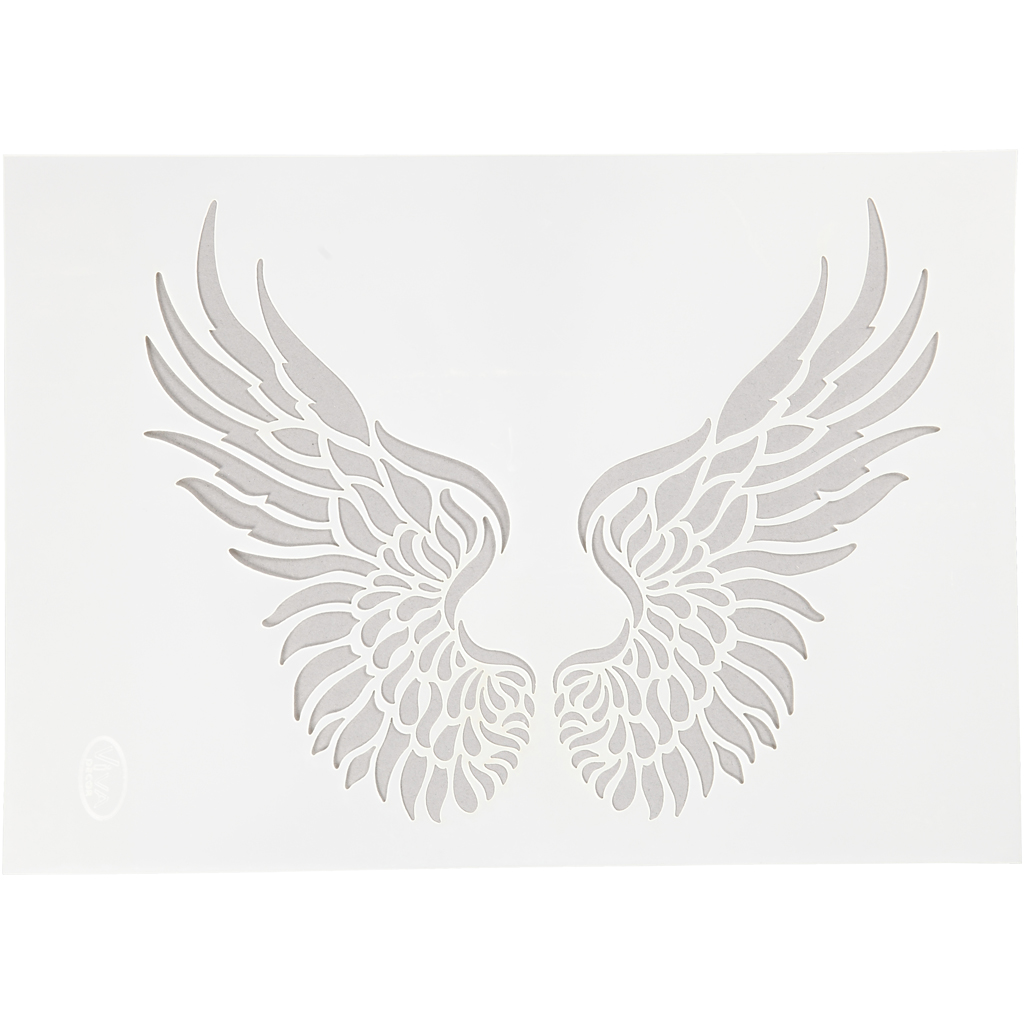 Sjablong Creativ Company Stensil Vinger A4 210x297 mm 1 stk