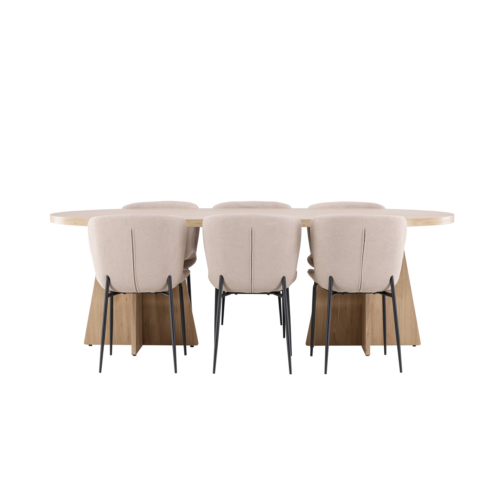 Spisegruppe Venture Home Bootcut 230 med 6 stk Modesto Stoler