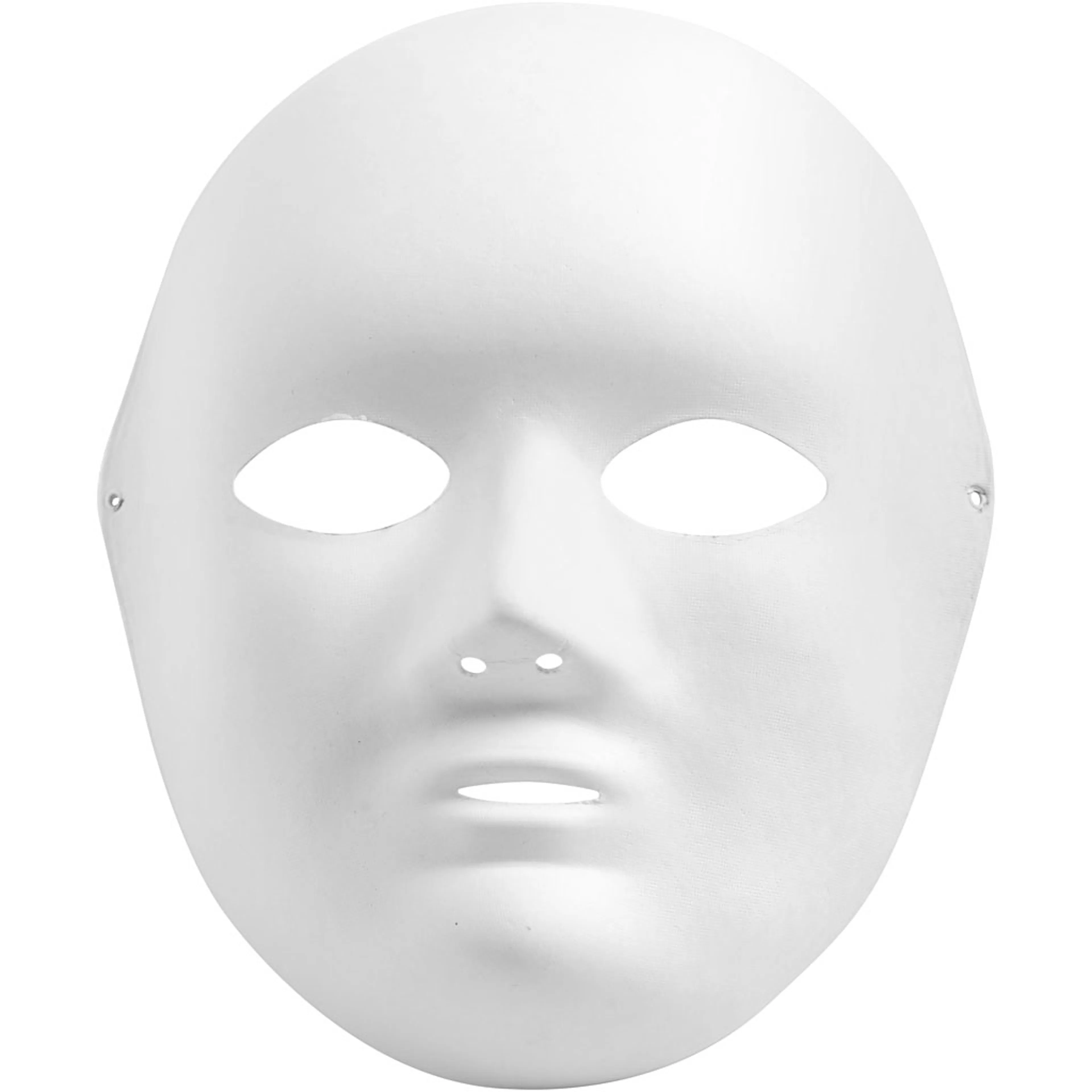 Helmaske Creativ Company av Papp Hvit 22x17 cm 1 stk