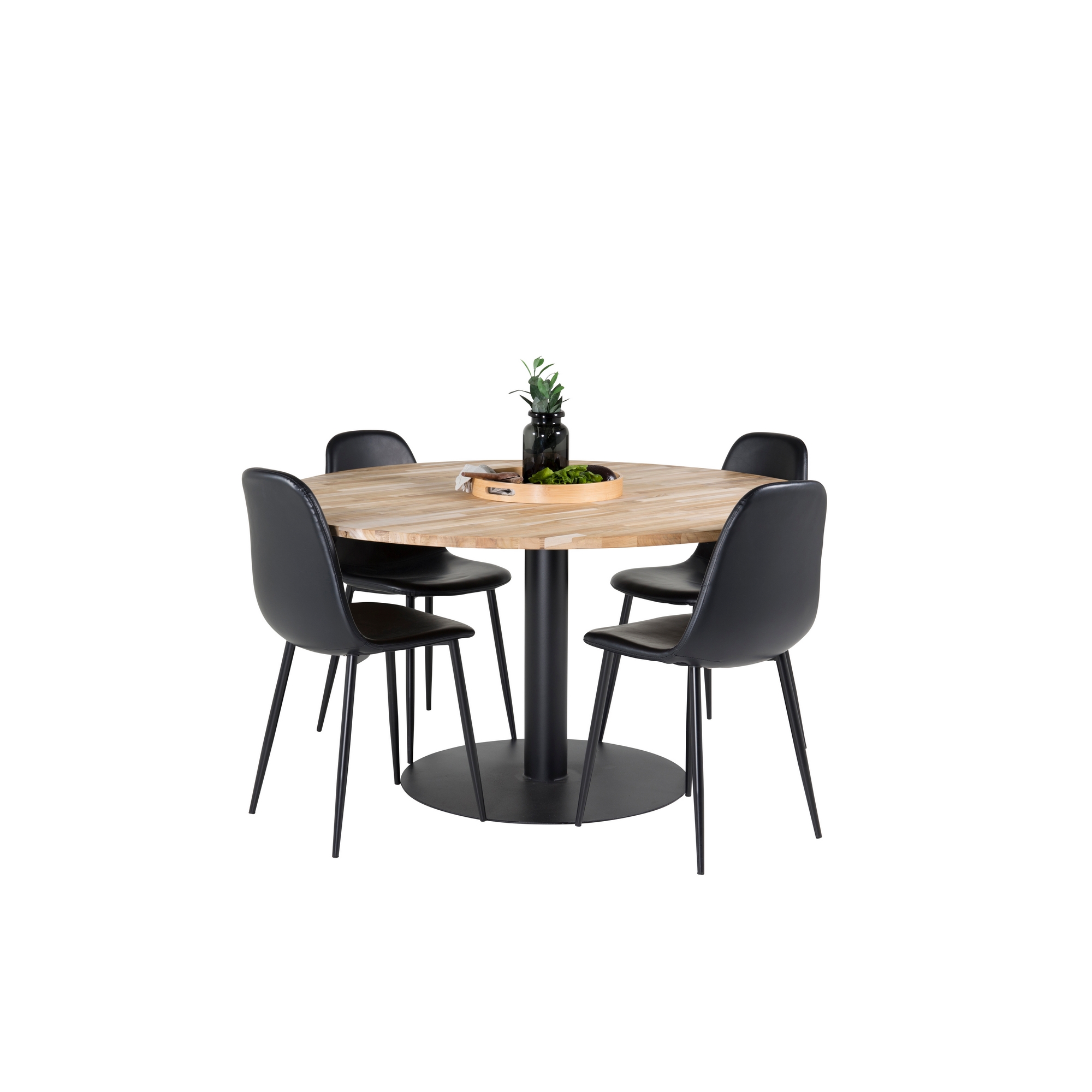 Spisegruppe Venture Home Cornelia med 4 Pobbie Stoler