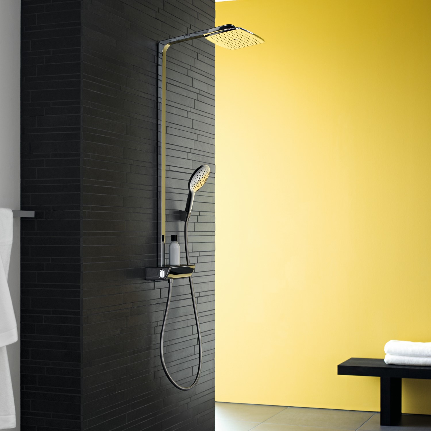 Takduschset Hansgrohe Raindance E Showerpipe 360 1-jet Långt Duschrör