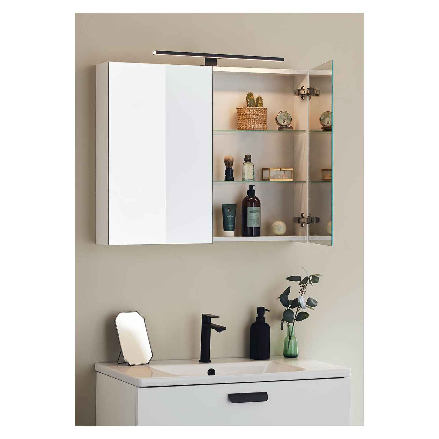 Lampe Noro Flex LED Svart