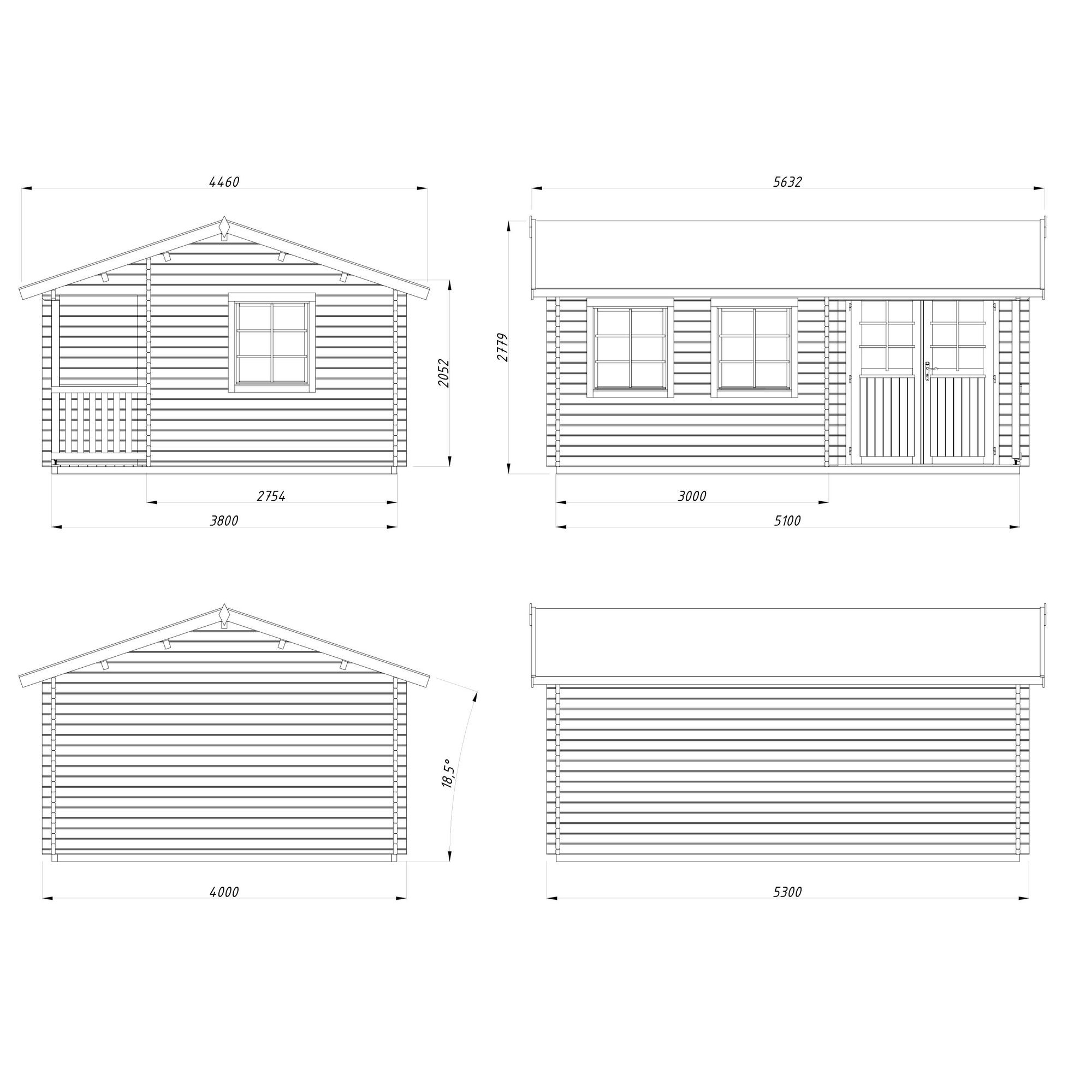 Anneks Palmako Susanna 16,4 m2