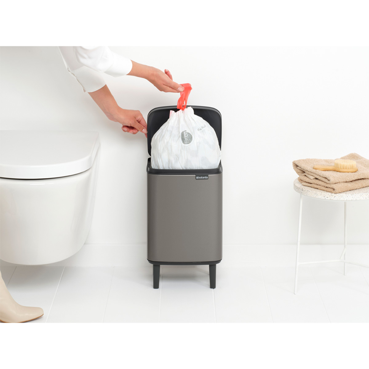 Papperskorg Brabantia Bo Hög 7 L