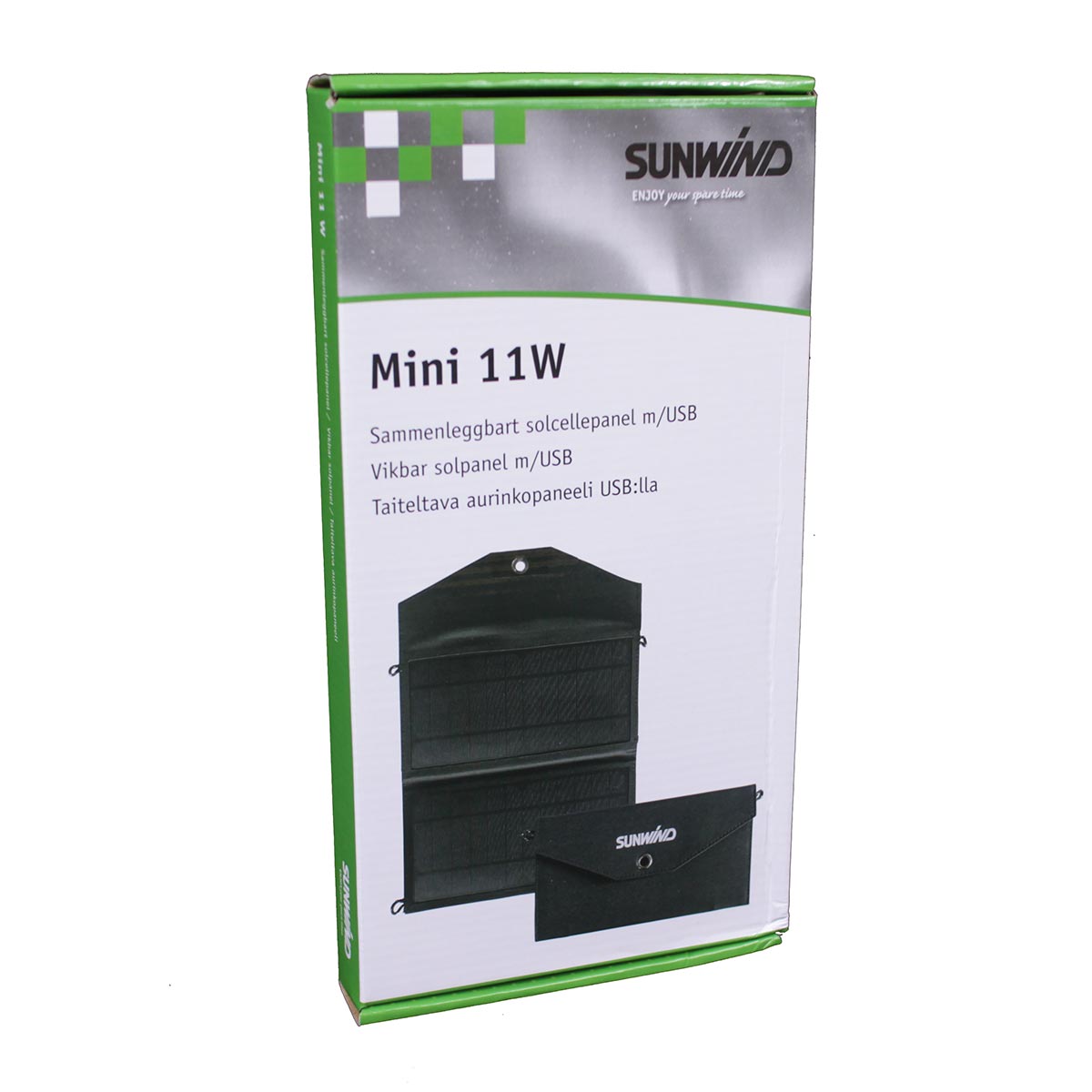 Solcellepanel Sunwind Mini m/USB 11W