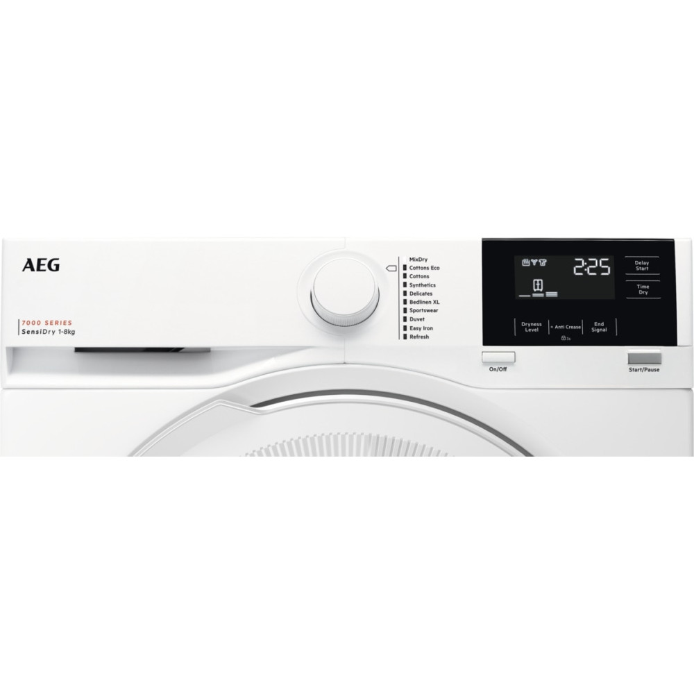 Varmepumpetørketrommel AEG TR722O84D