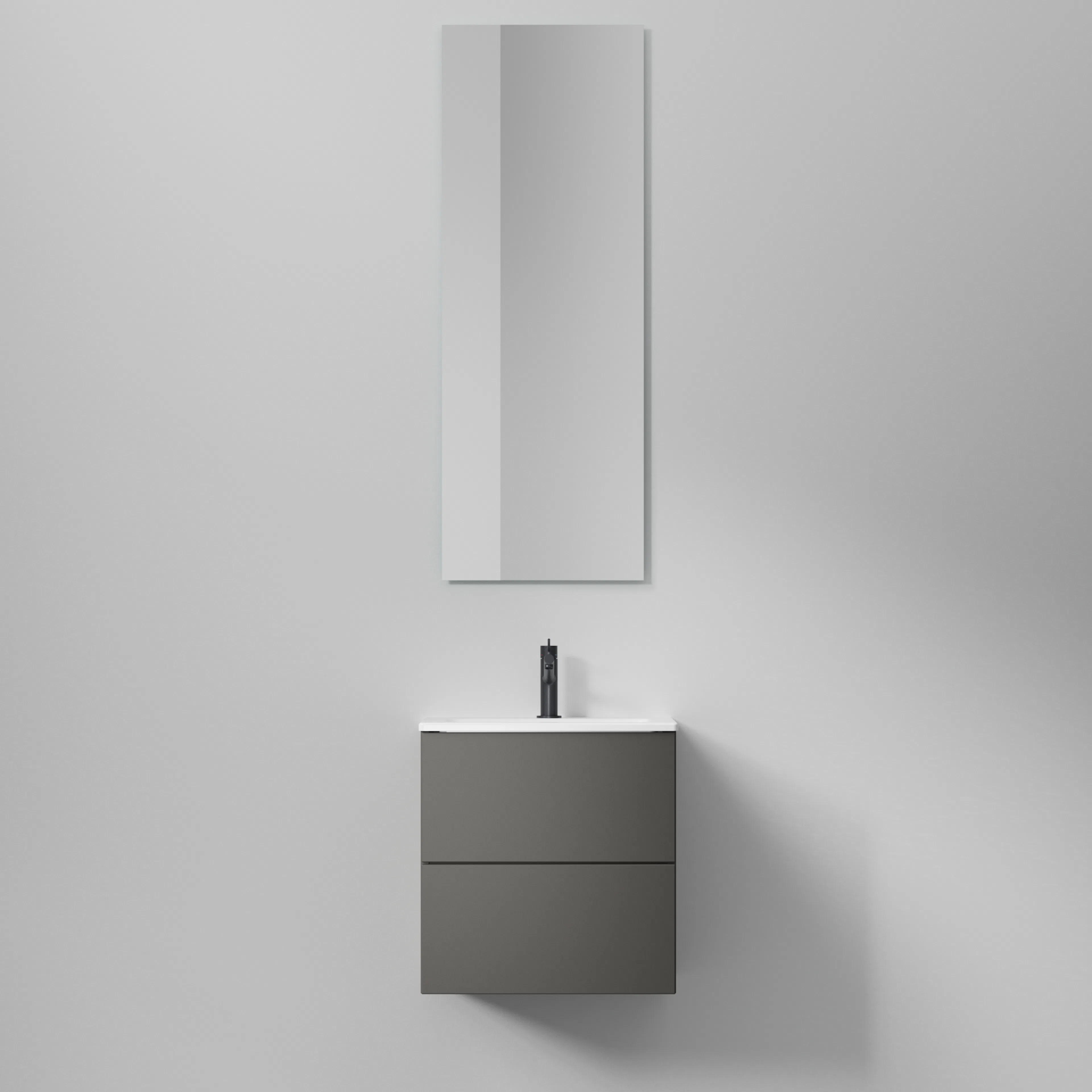 Tvättställsskåp INR Core XS Solid med 2 Lådor
