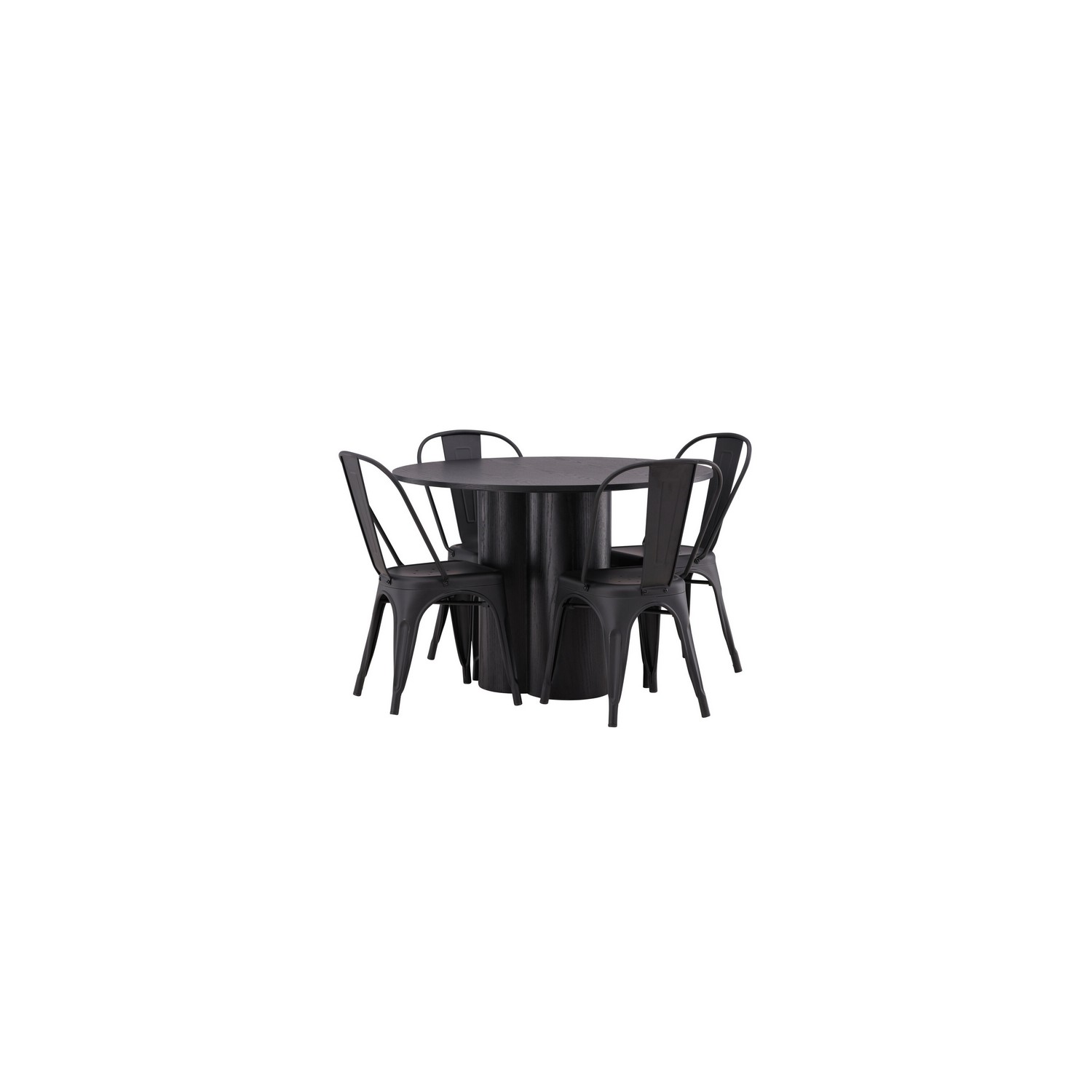 Spisegruppe Venture Home Olivia med 4 Tempe Stoler