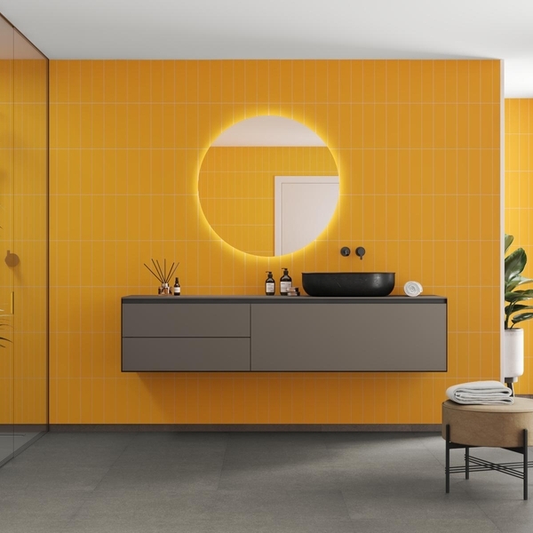 Baderomspanel Fibo 2167-M0830 Deep Yellow