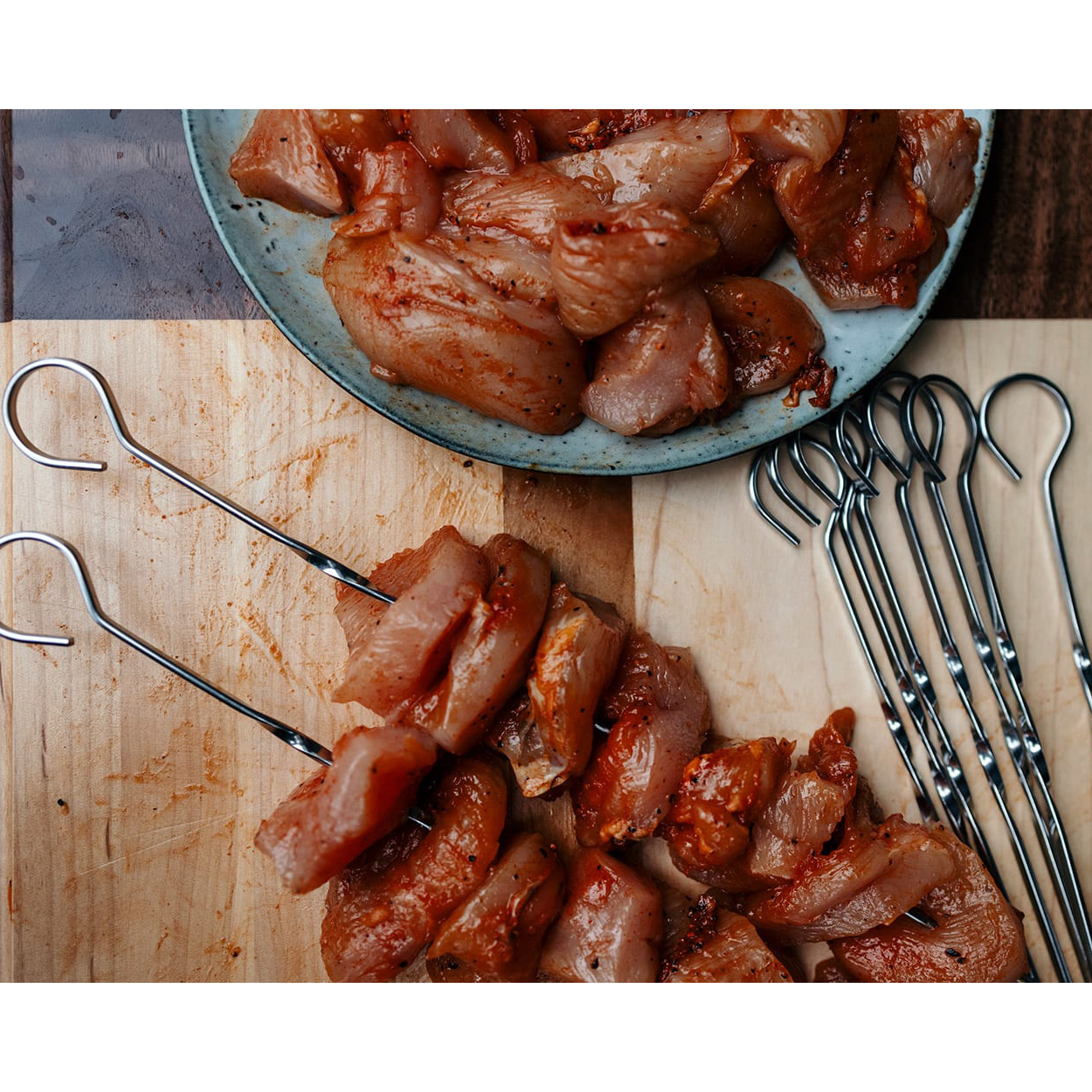 Grillspyd Pepper Rustfritt Stål 10-pk