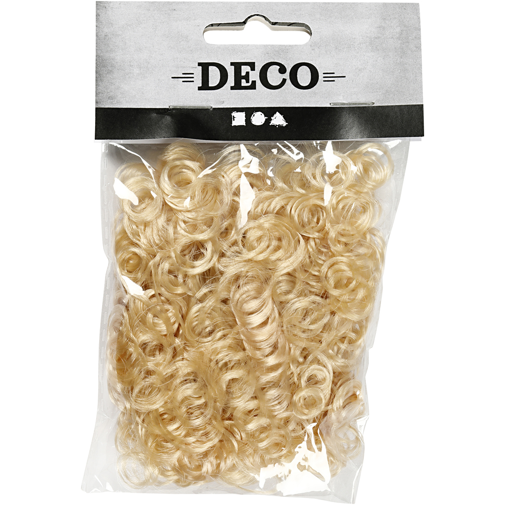 Krøllete Dukkehår Creativ Company 15 g/1 Pk