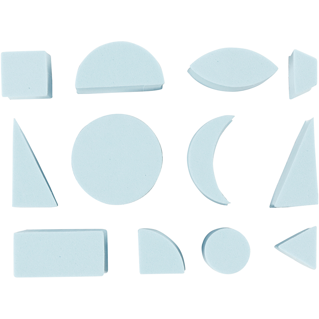 Mosgummistempler Creativ Company 15-30 mm 12-Pk