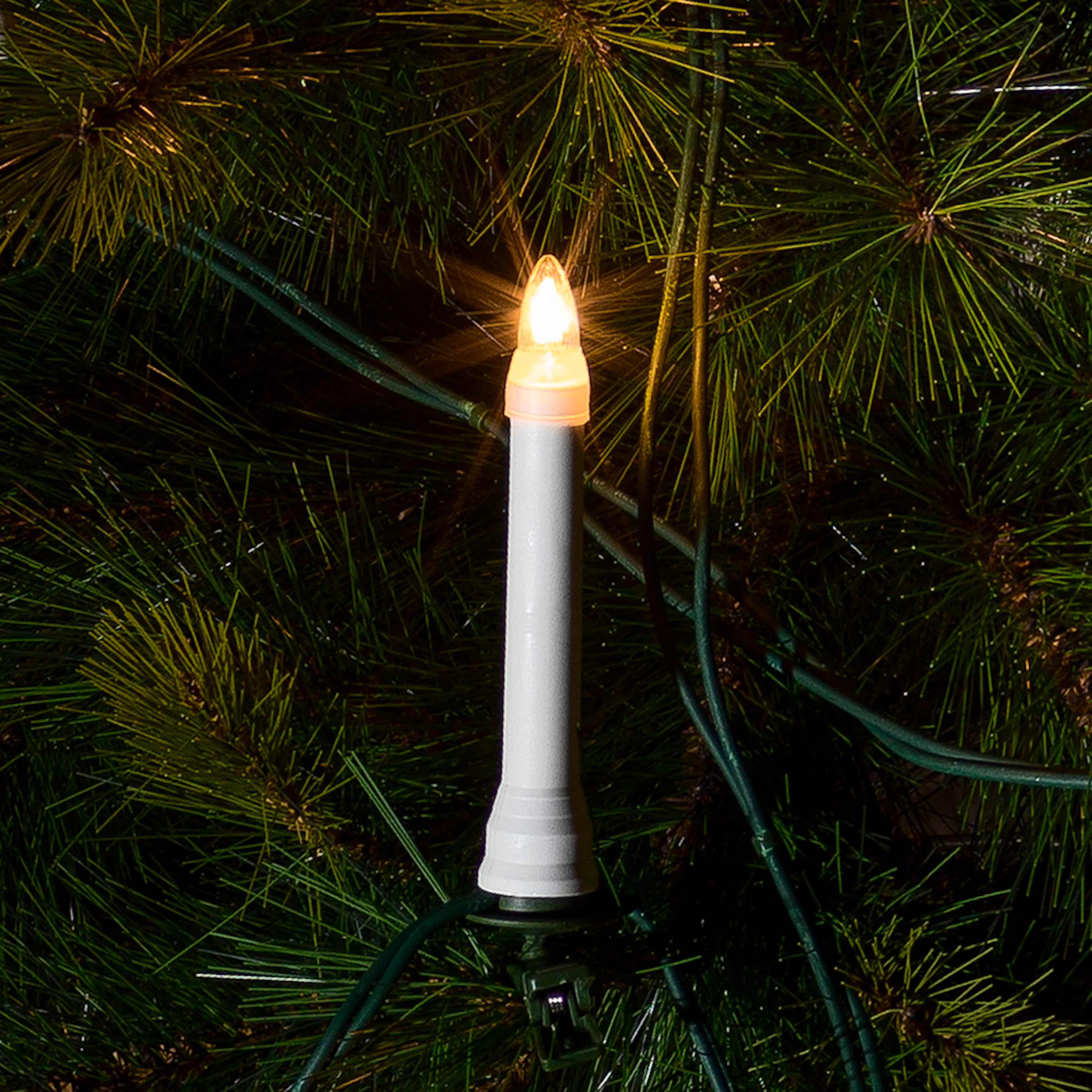 Juletrebelysning Gnosjö Konstsmide Lang Dobbel LED Ute 16