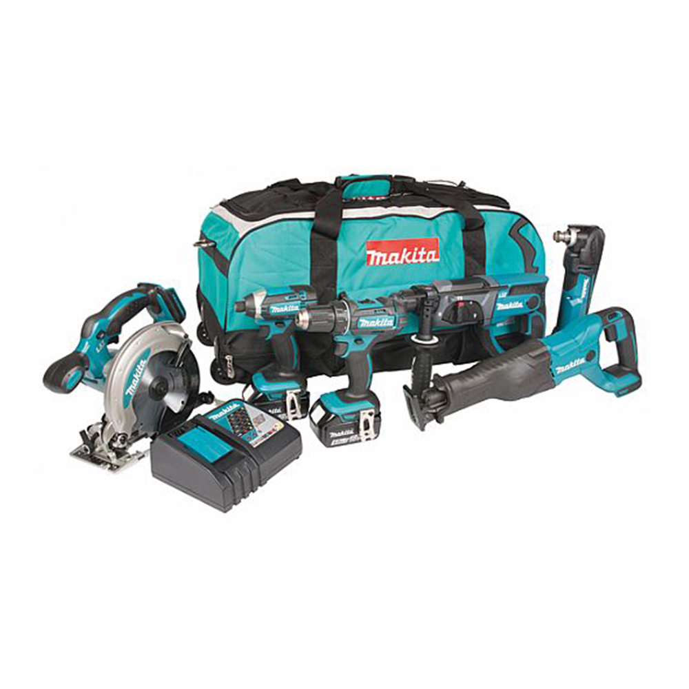 Verktøysett Makita LXT DLX6038T 18V med Batteri