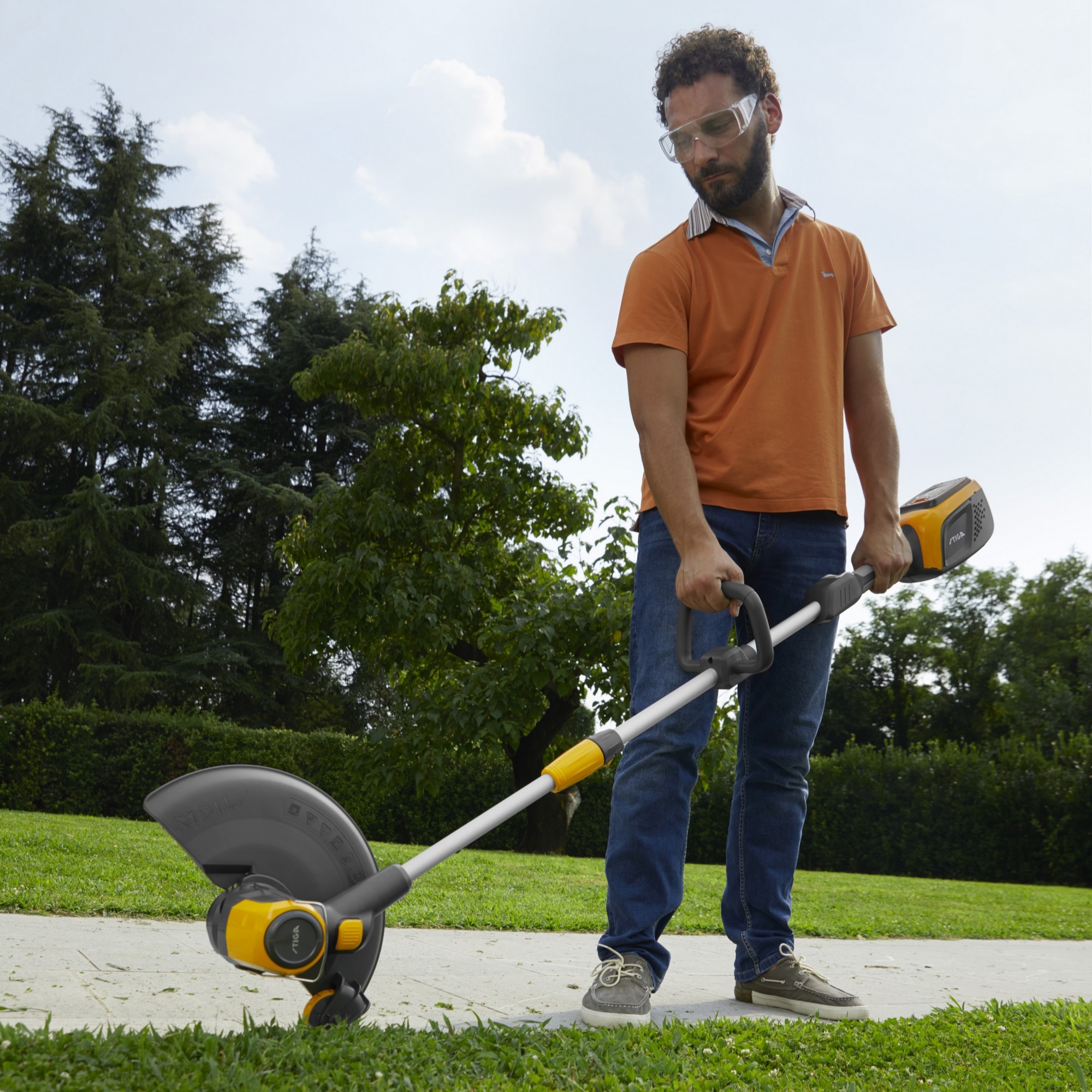 Gresstrimmer Stiga GT 500e Uten Batteri og Lader
