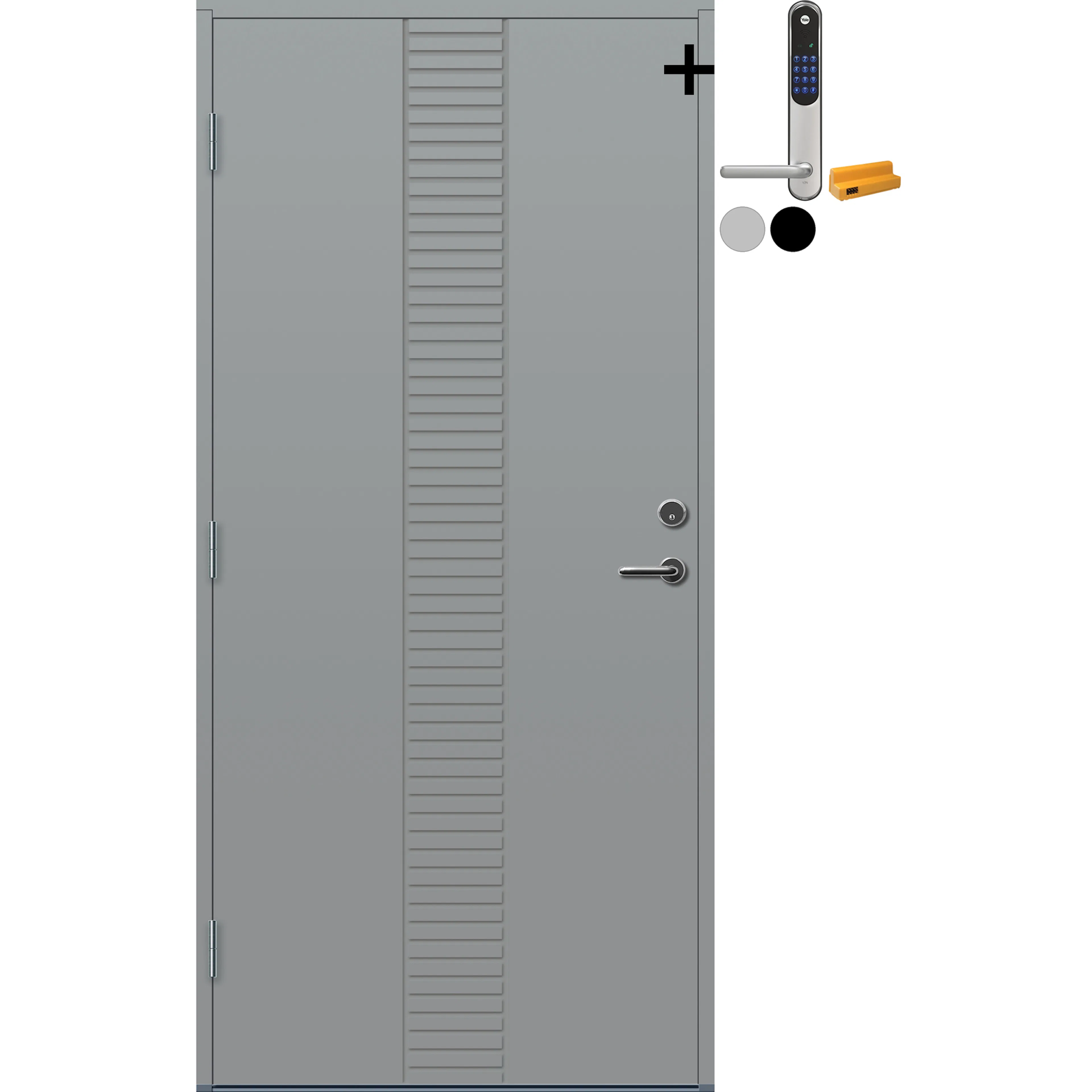 NCS S-3502-B, Lys Grå