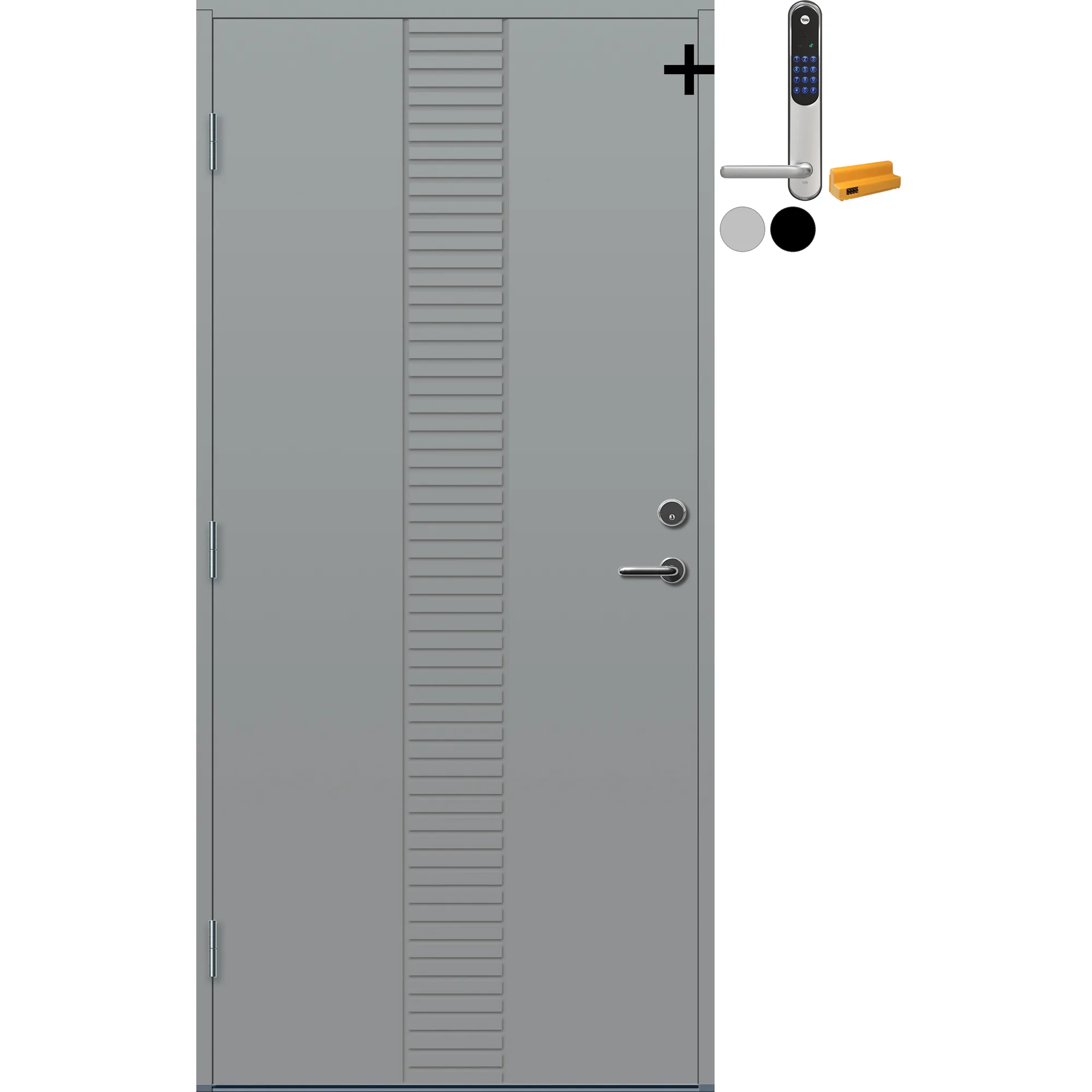 NCS S-3502-B, Lys Grå
