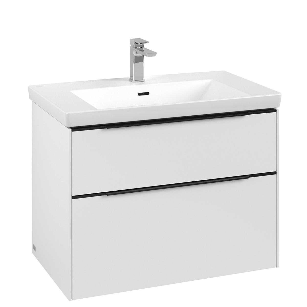 Tvättställsskåp Villeroy & Boch Subway 3.0 med 2 Lådor | badrum - badrumsmobler - tvattstallsskap-och-kommod | KakelKungen
