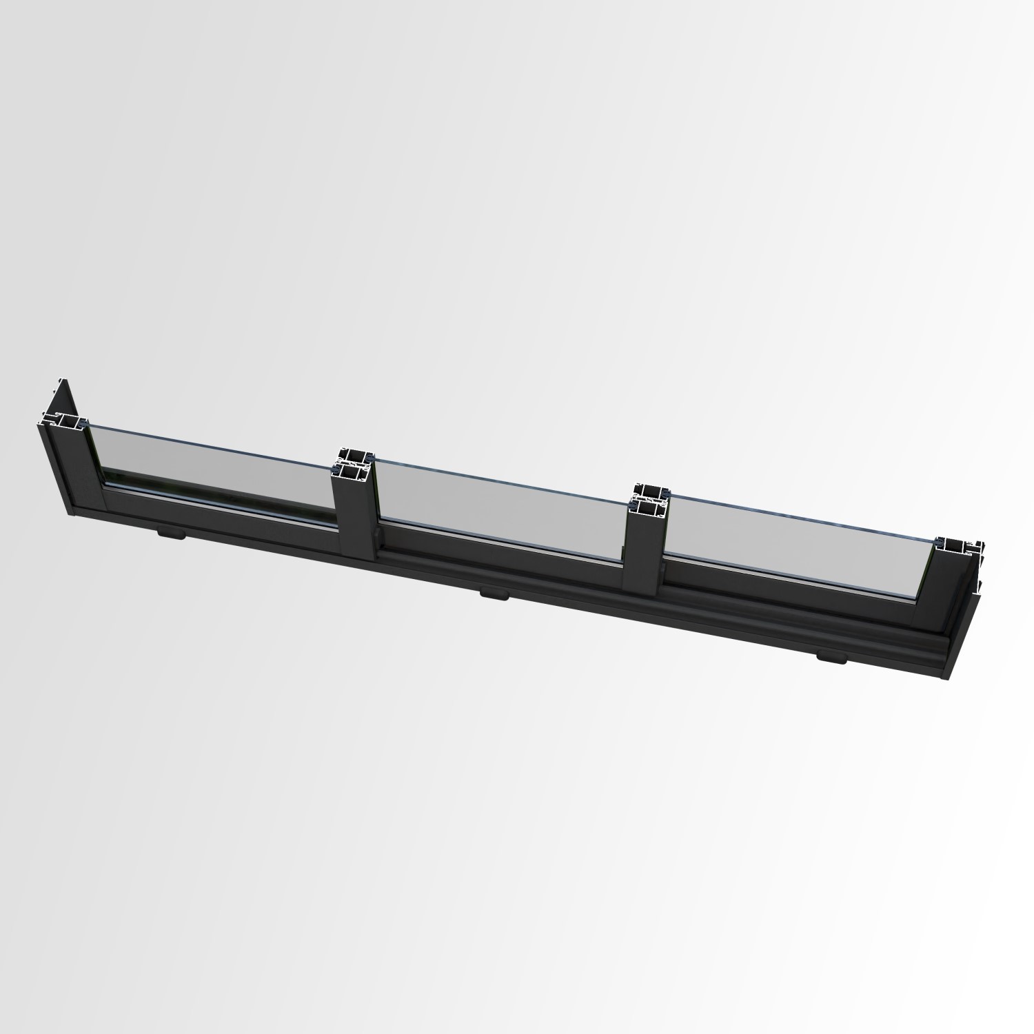 Skyvedør Palmako SLIDE 1-Lags Aluminium