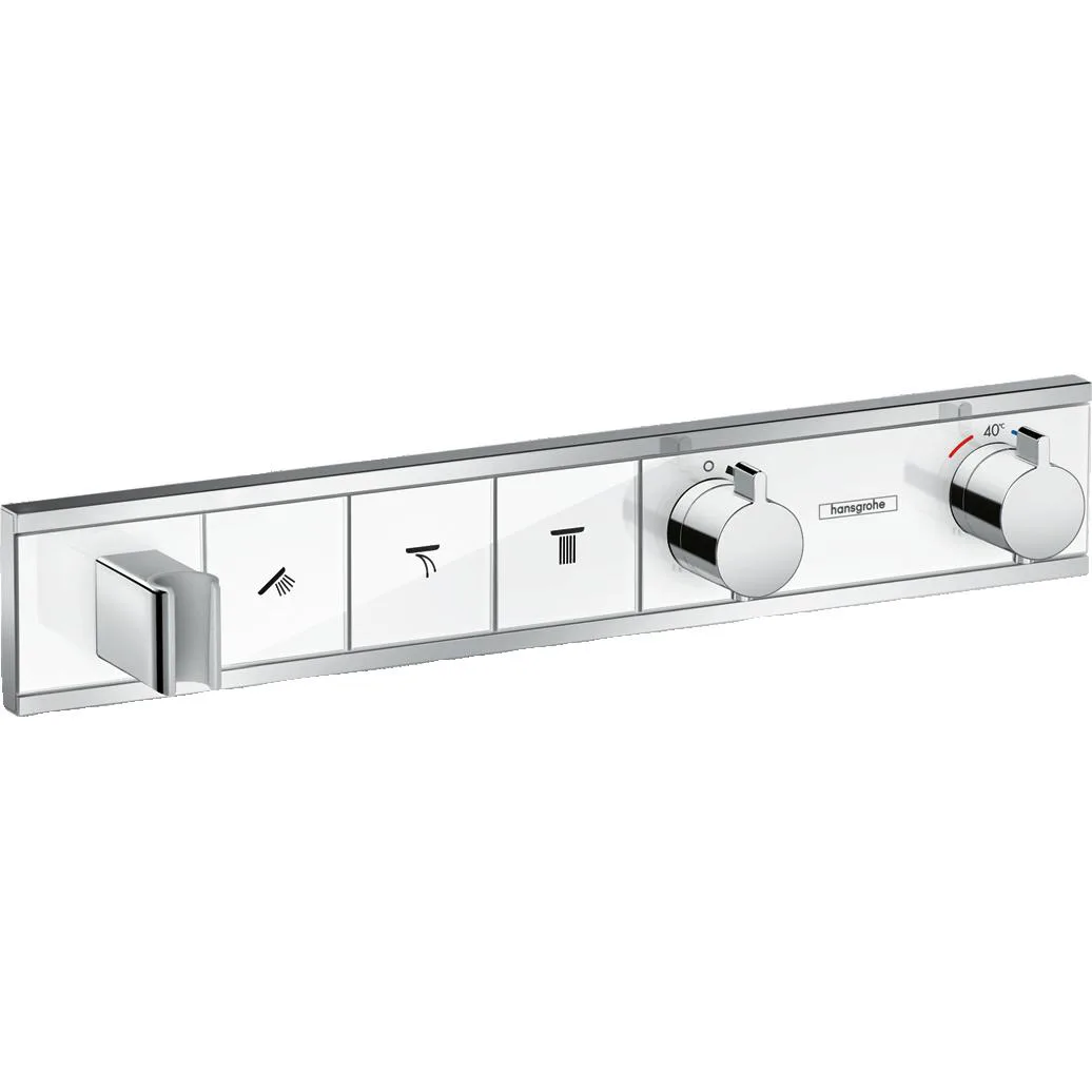 Dusjbatteri Hansgrohe Rainselect 3 Funksjoner med HåndDusjholder