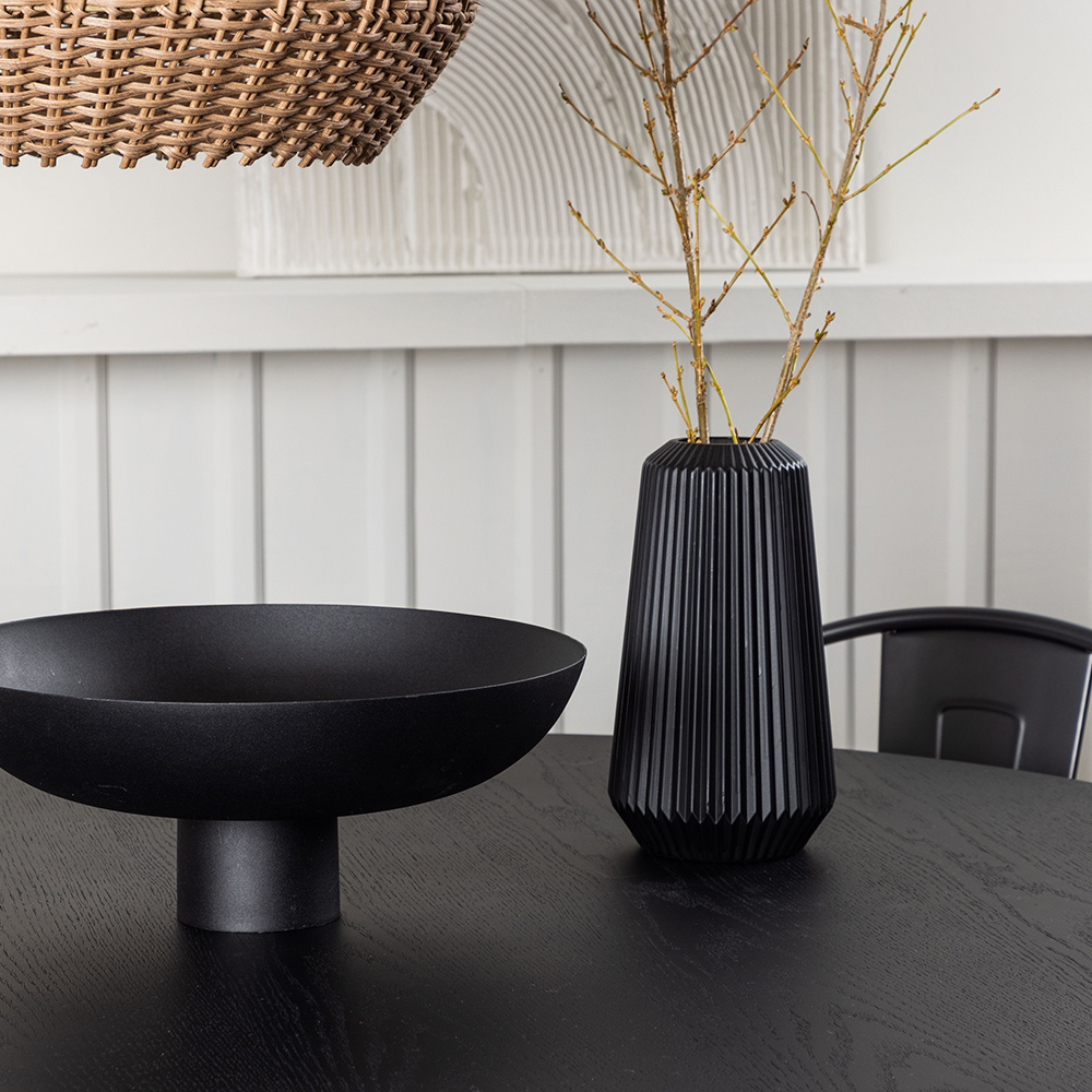 Spisegruppe Venture Home Bootcut Ø110 cm med 4 Tempe Stoler