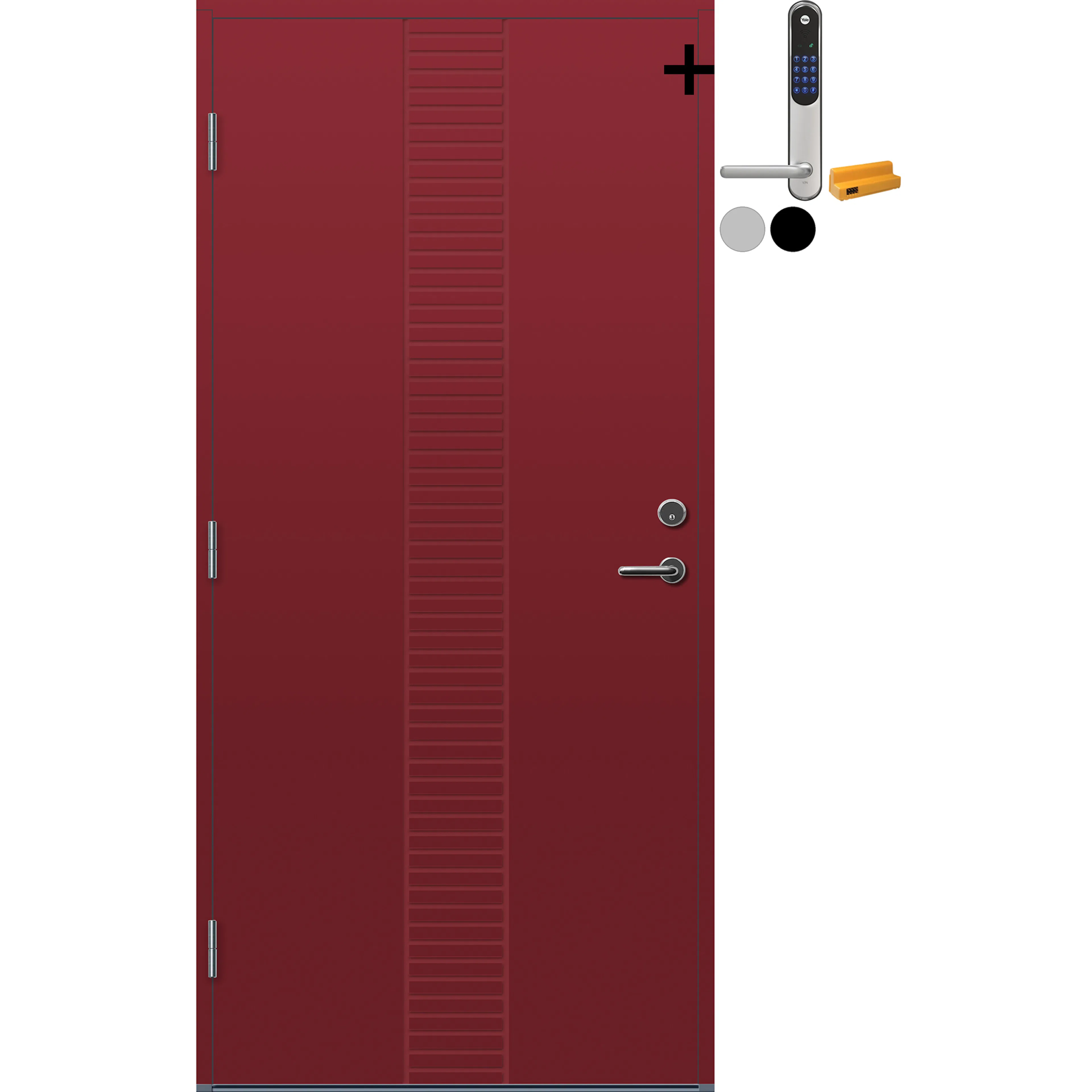 NCS S-4050-R, Mørk Rød