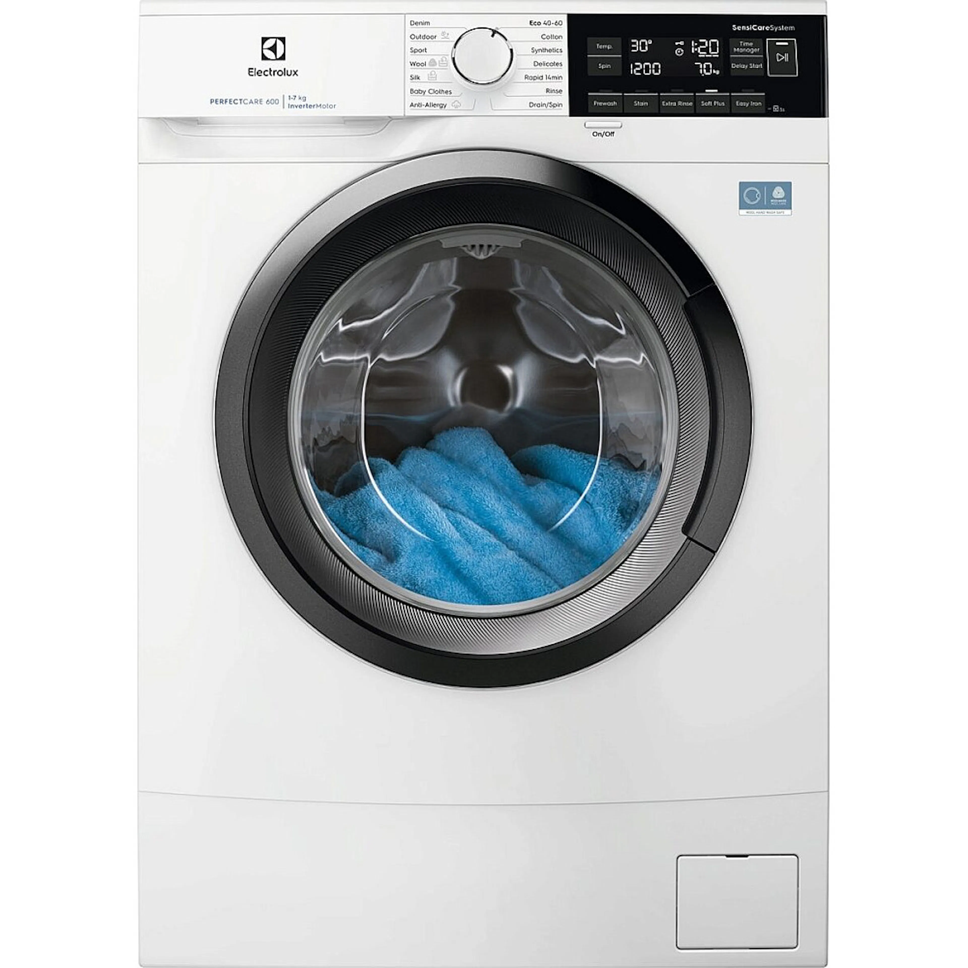 Frontmatet Vaskemaskin Electrolux EW6S674W45