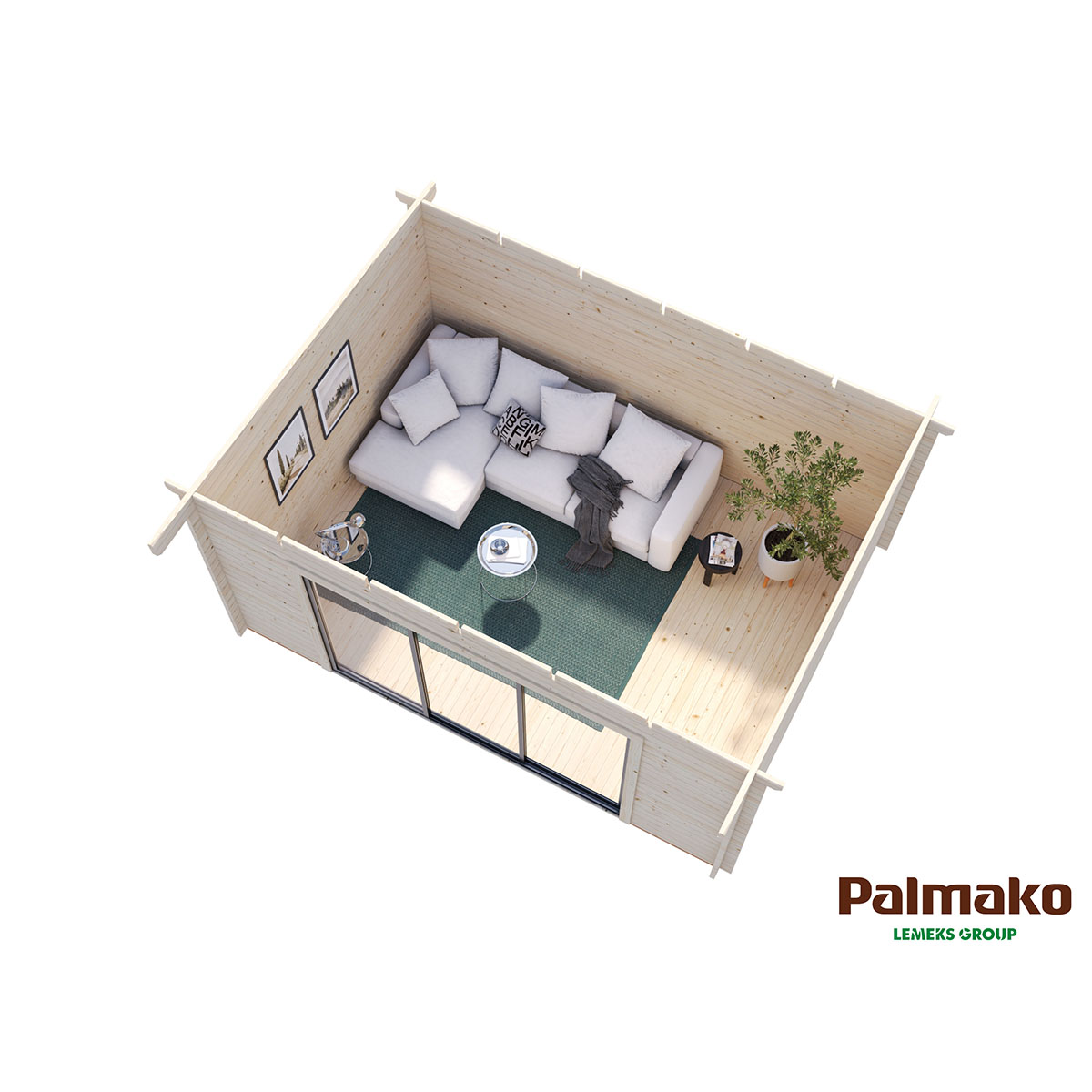 Hagestue Palmako Lea 14,2 m2