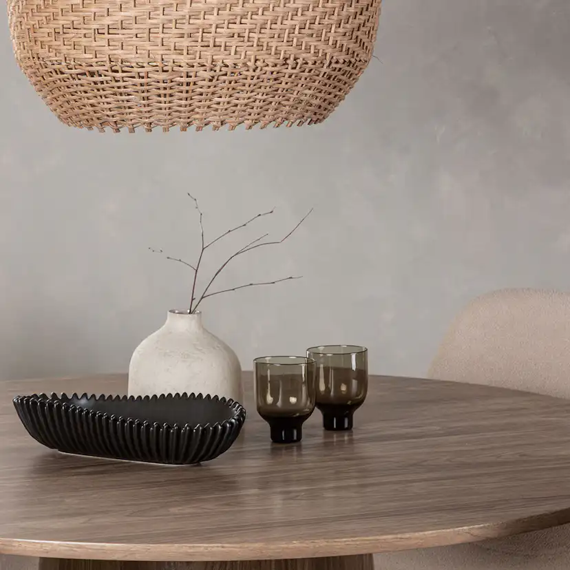 Spisegruppe Venture Home Lanzo med 4 Polar Stoler