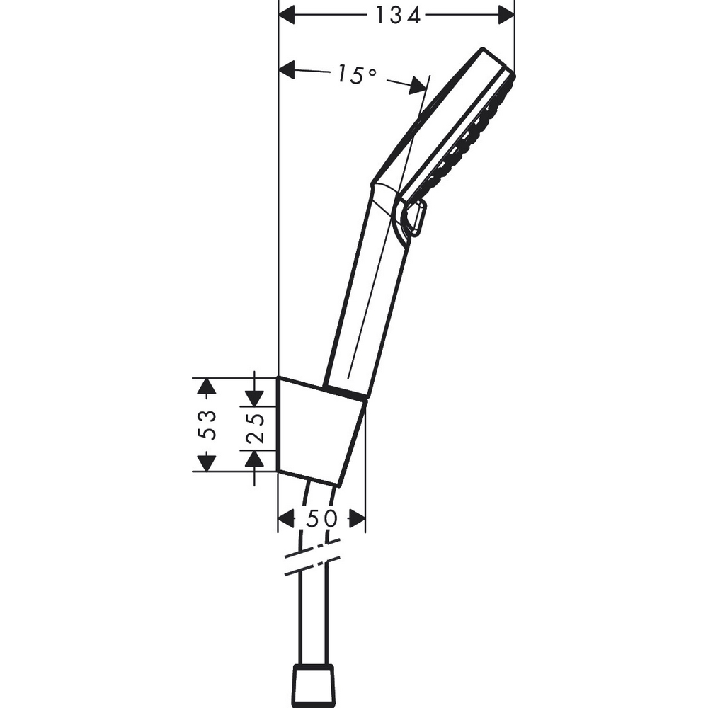 Hånddusj Hansgrohe Crometta Vario med Holder