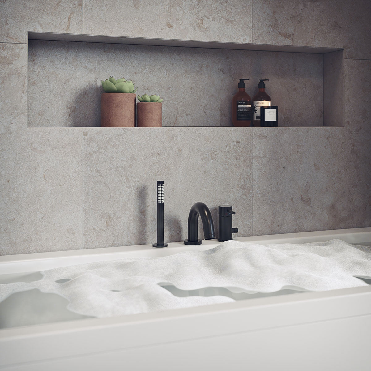 Saltholmen 1800x800x590 Vit Nordurit Liksidig Dubbel rygglut 1800x800x590 mm Hvit Nordurit Likesidet Dobbel