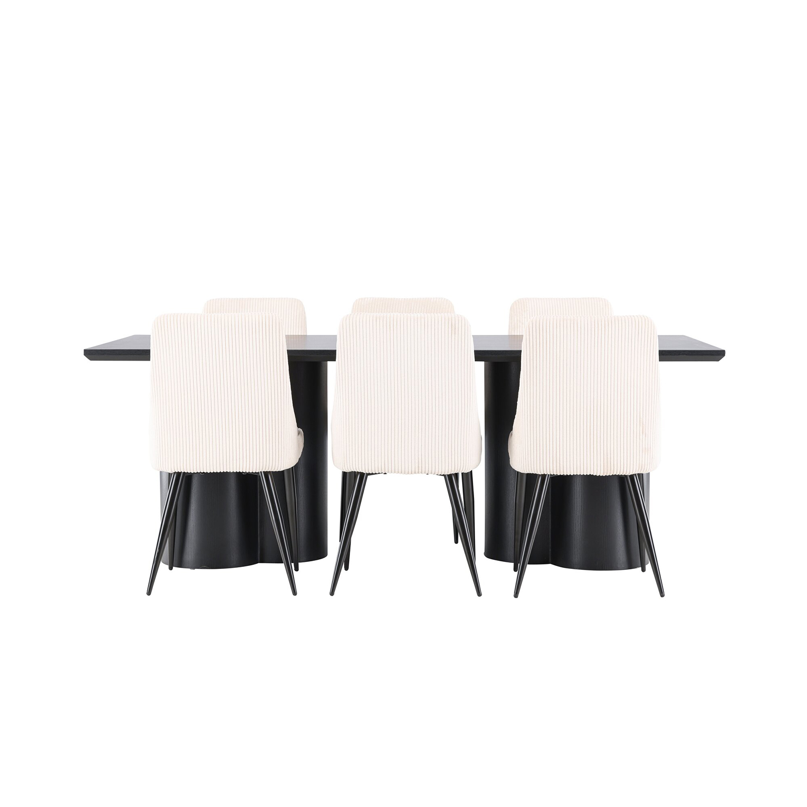 Spisegruppe Venture Home Olivia 210 med 6 stk Leone Stoler