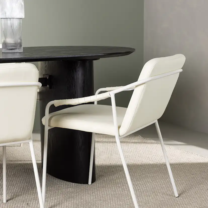 Spisegruppe Venture Home Isolde med 4 stk Tvist Stoler