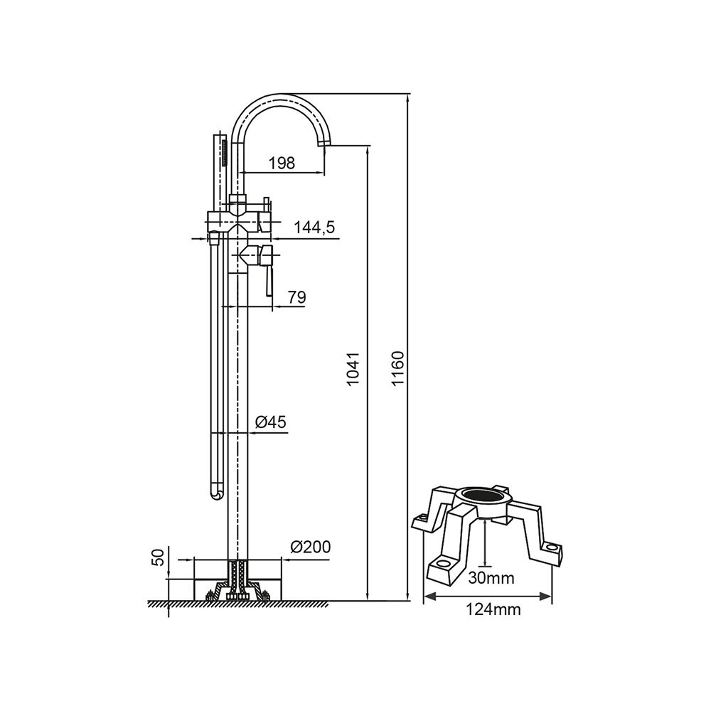 Gulvbatteri Hafa Grand