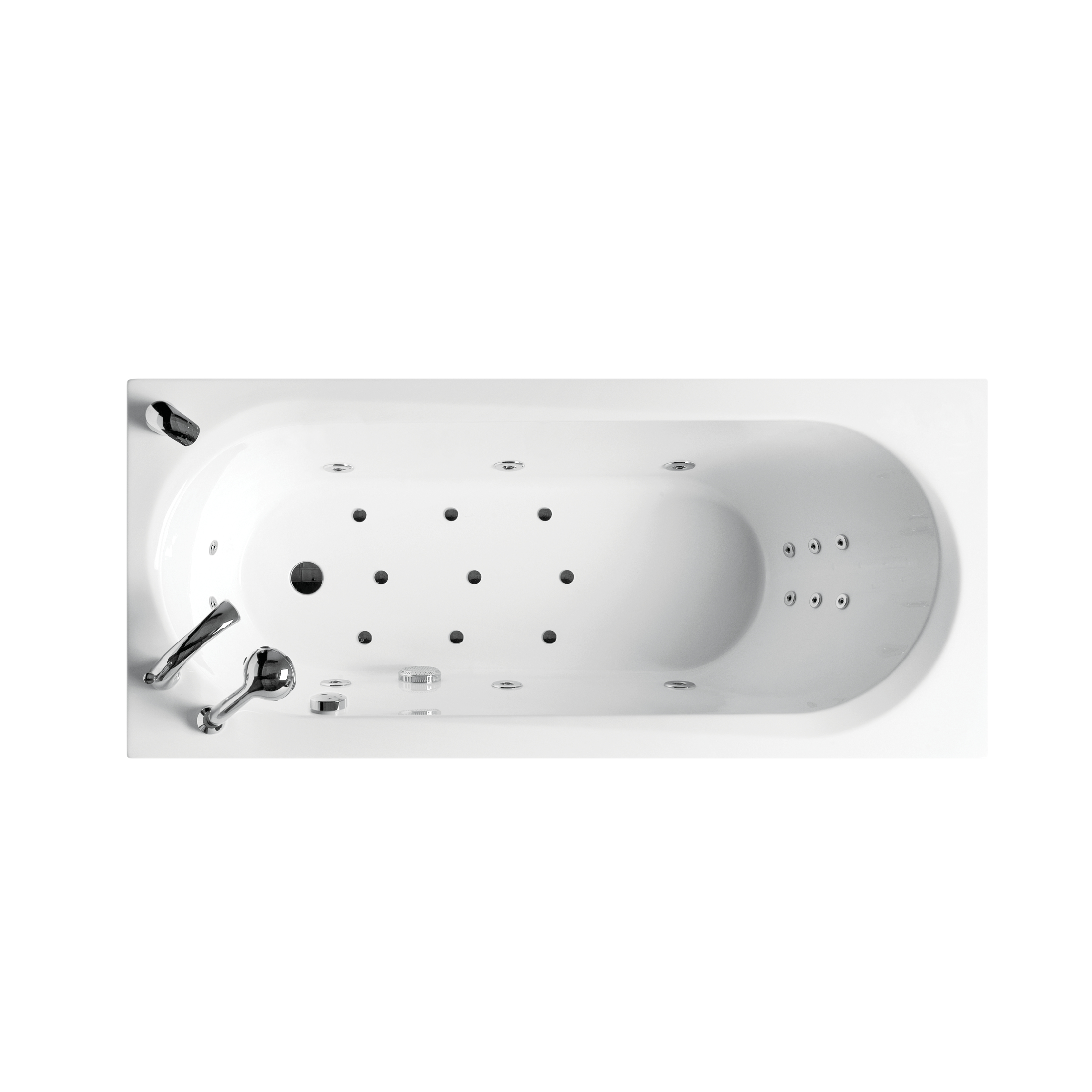 Bubbelbadkar Swebad Falsterbo XL