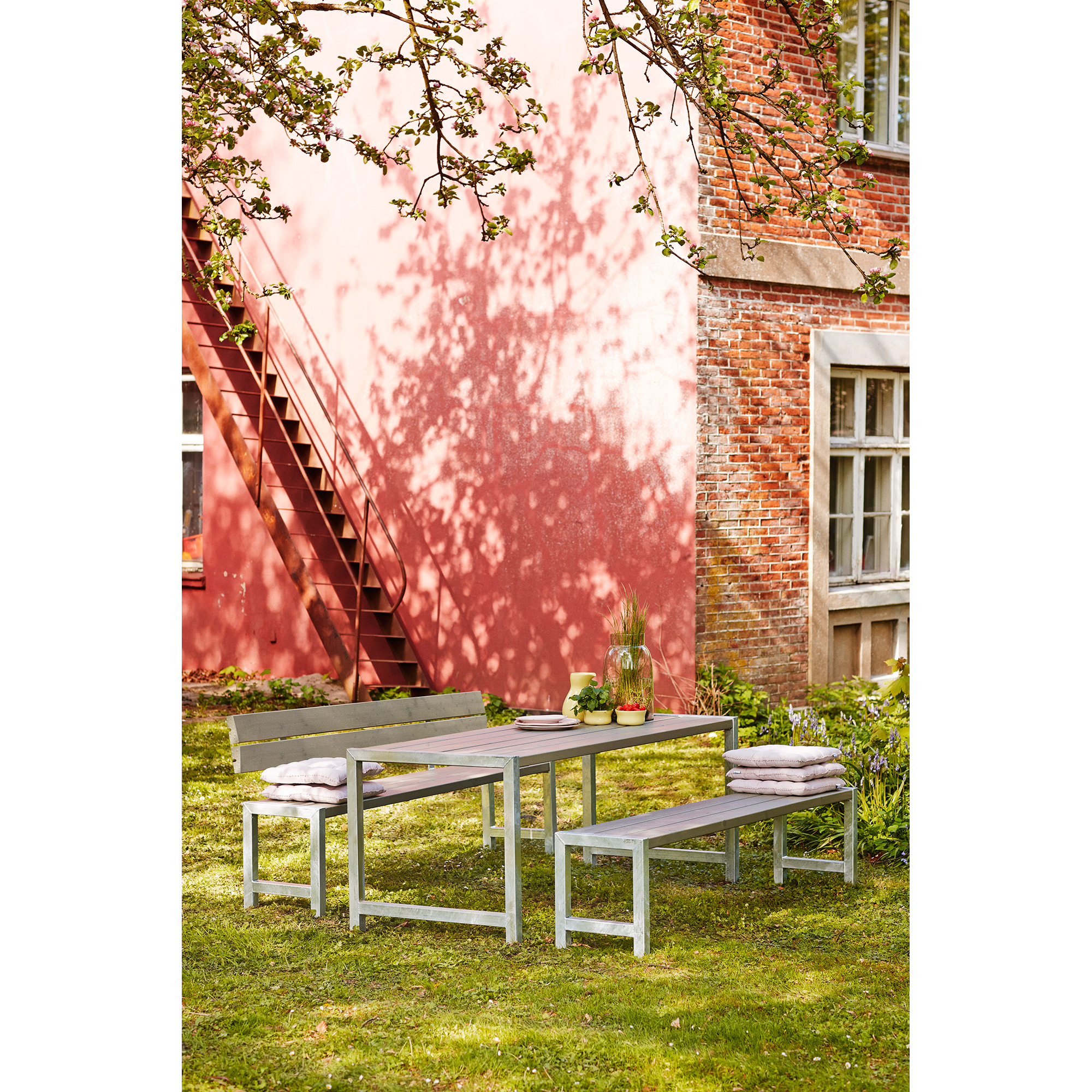 Hagemøbelgruppe PLUS Plankesett