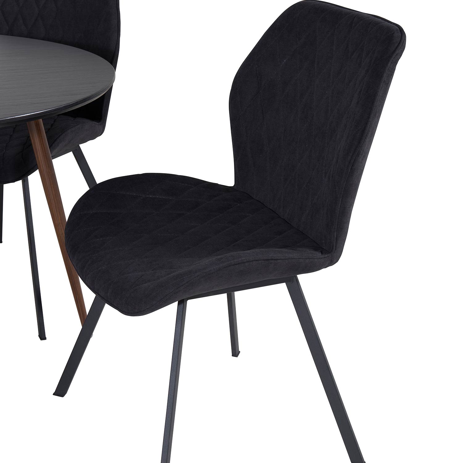 Spisegruppe Venture Home Plake med 4 Geneva Stoler Rundt