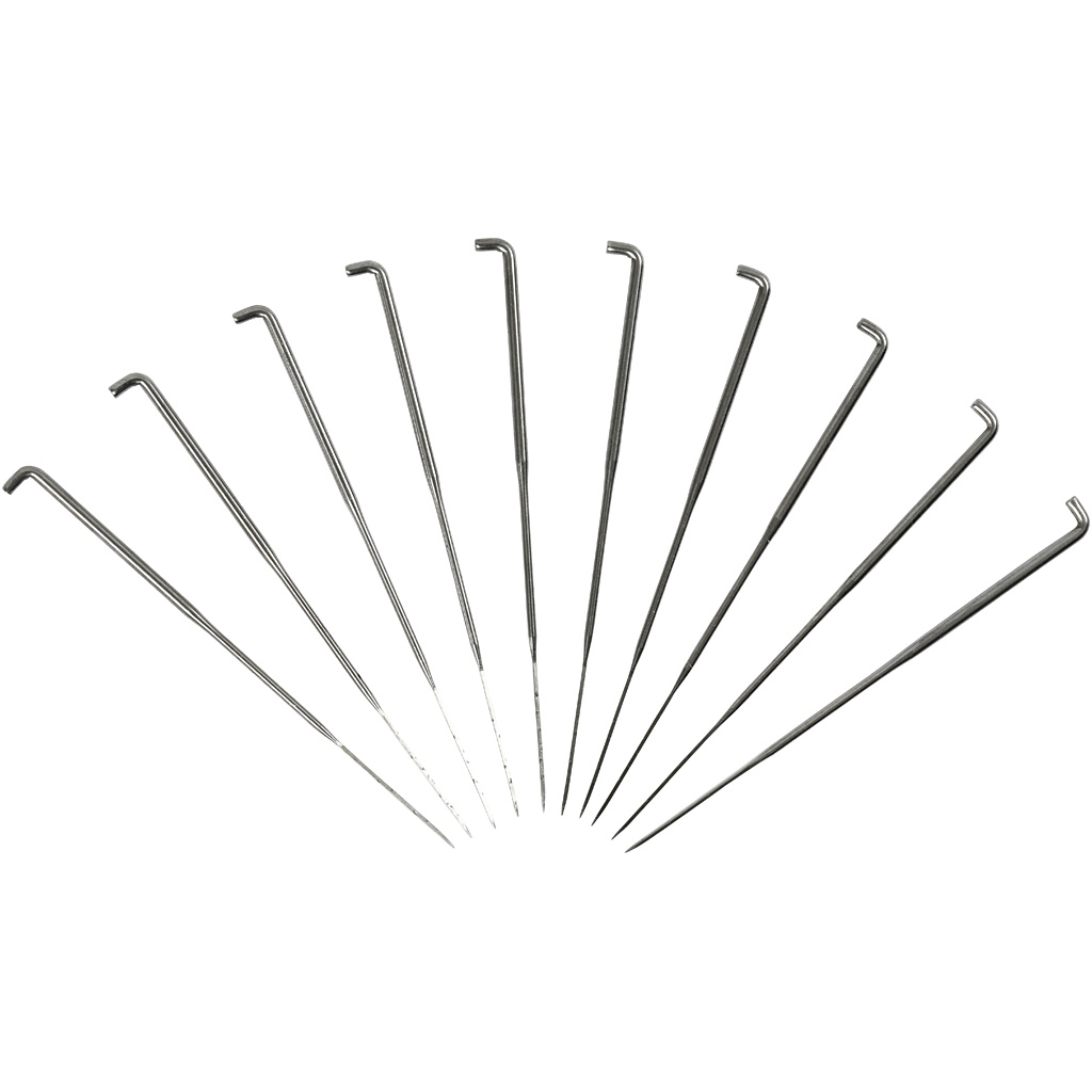 Filtnåler Creativ Company Medium 10 stk/1 Pk