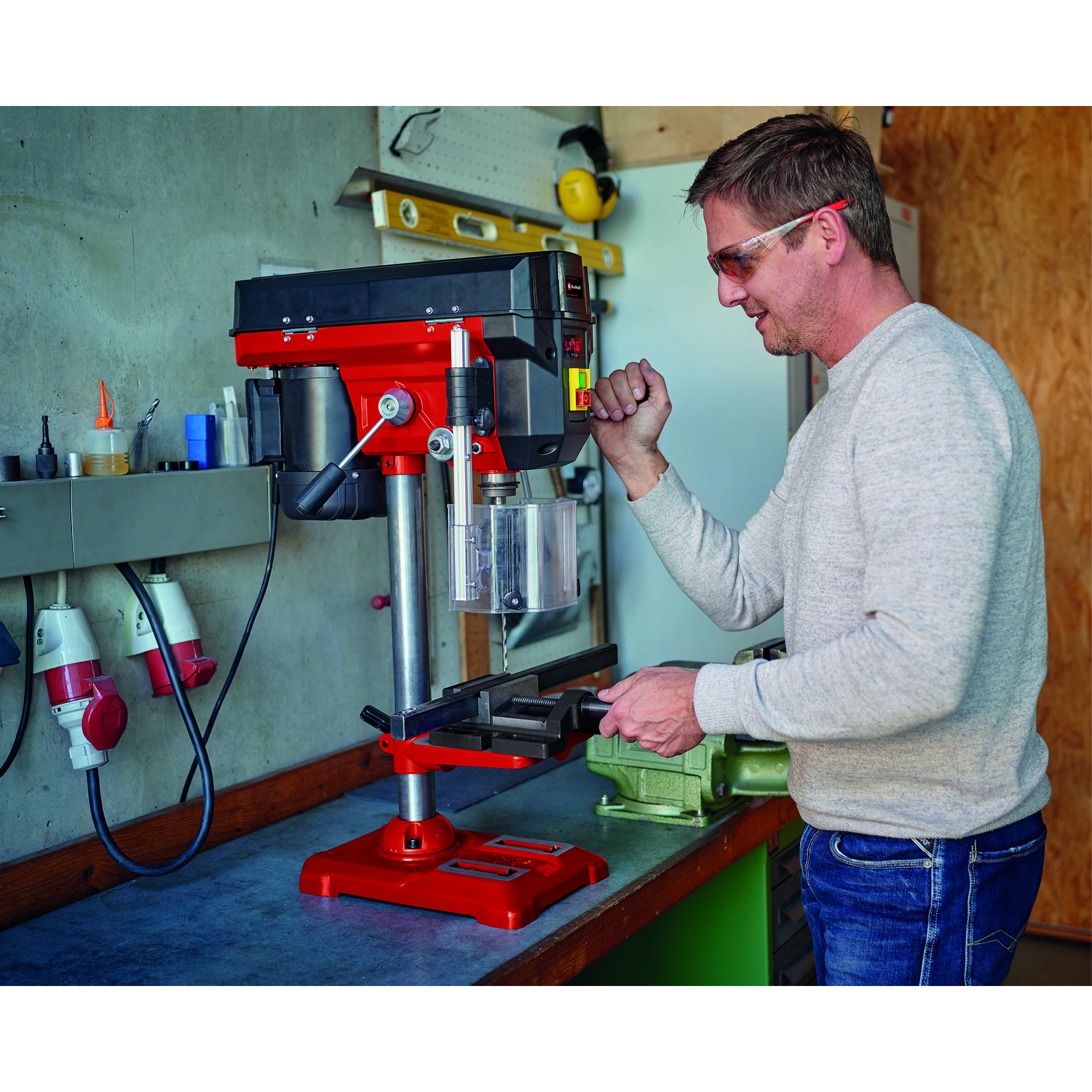 Søyleboremaskin Einhell TE-BD 550 E