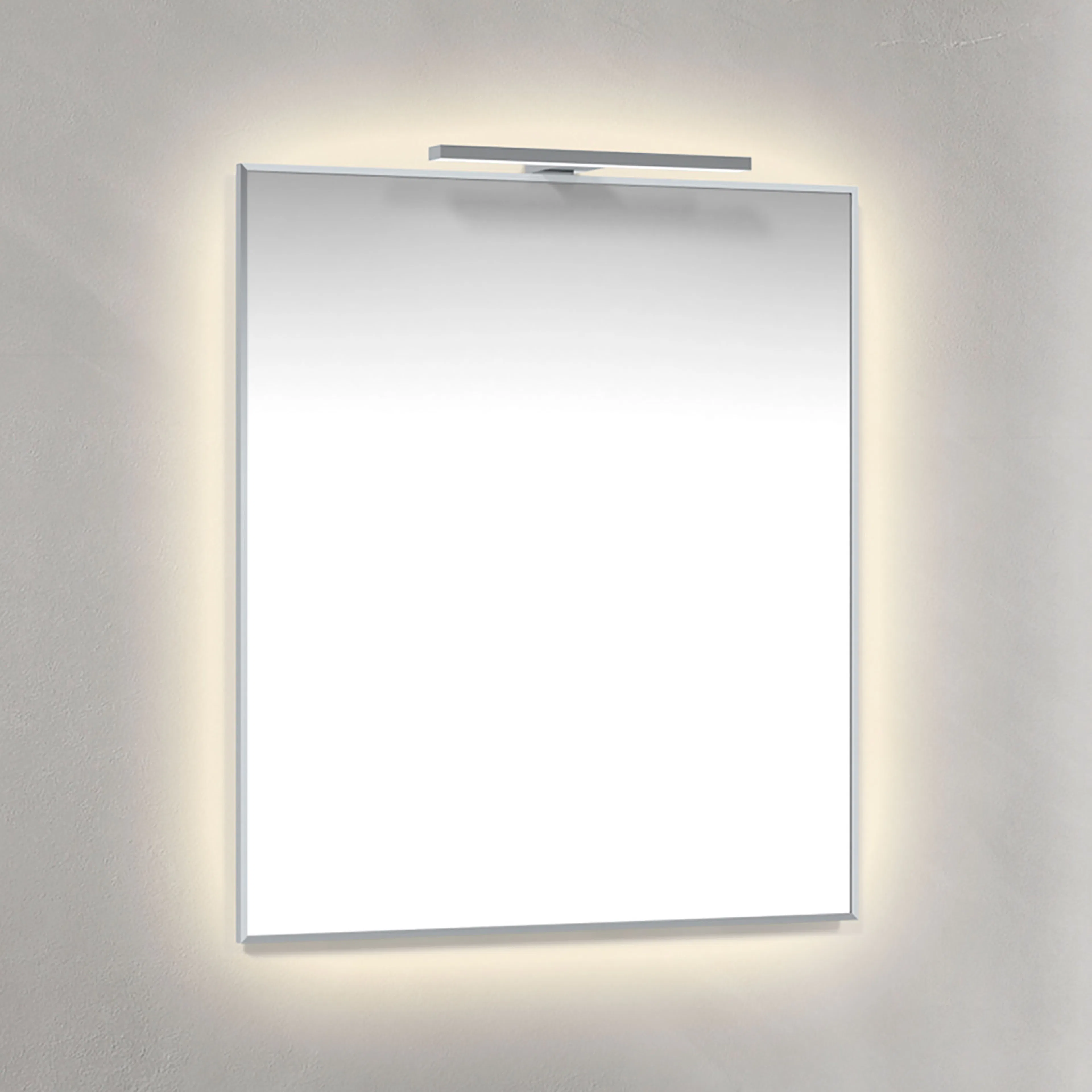 Speil Macro Design Crown Ambilight T-belysning med Ramme