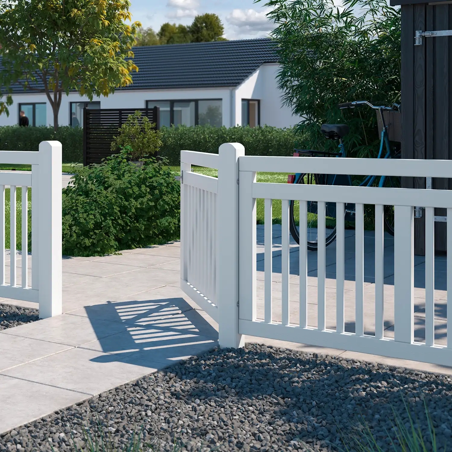 Port PLUS Linea Enkel med Beslag 100x80 cm