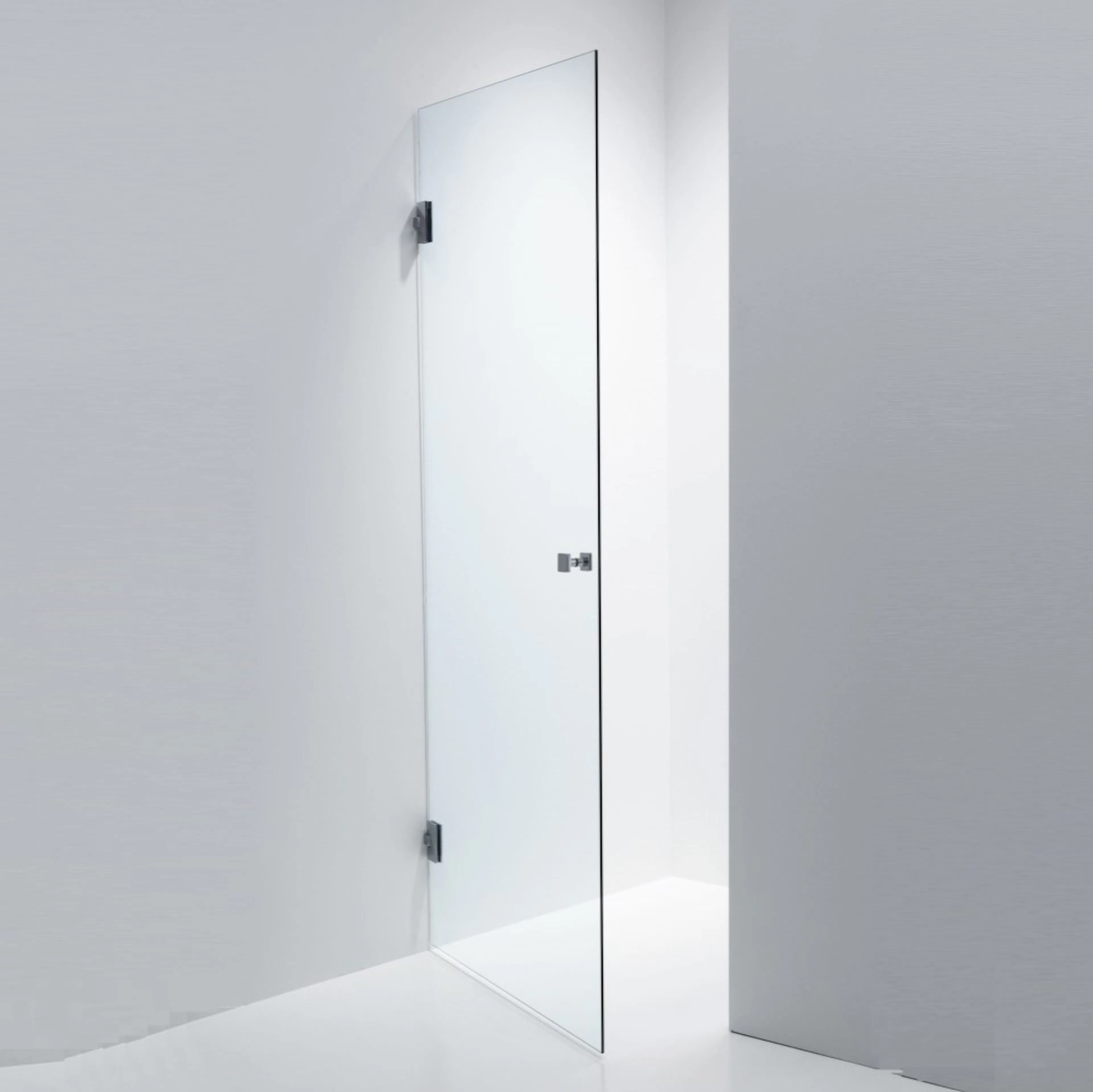 Swing Design 850x1913 Krom Klarglas Vänster 850 mm, Krom, Klarglas, Vänster