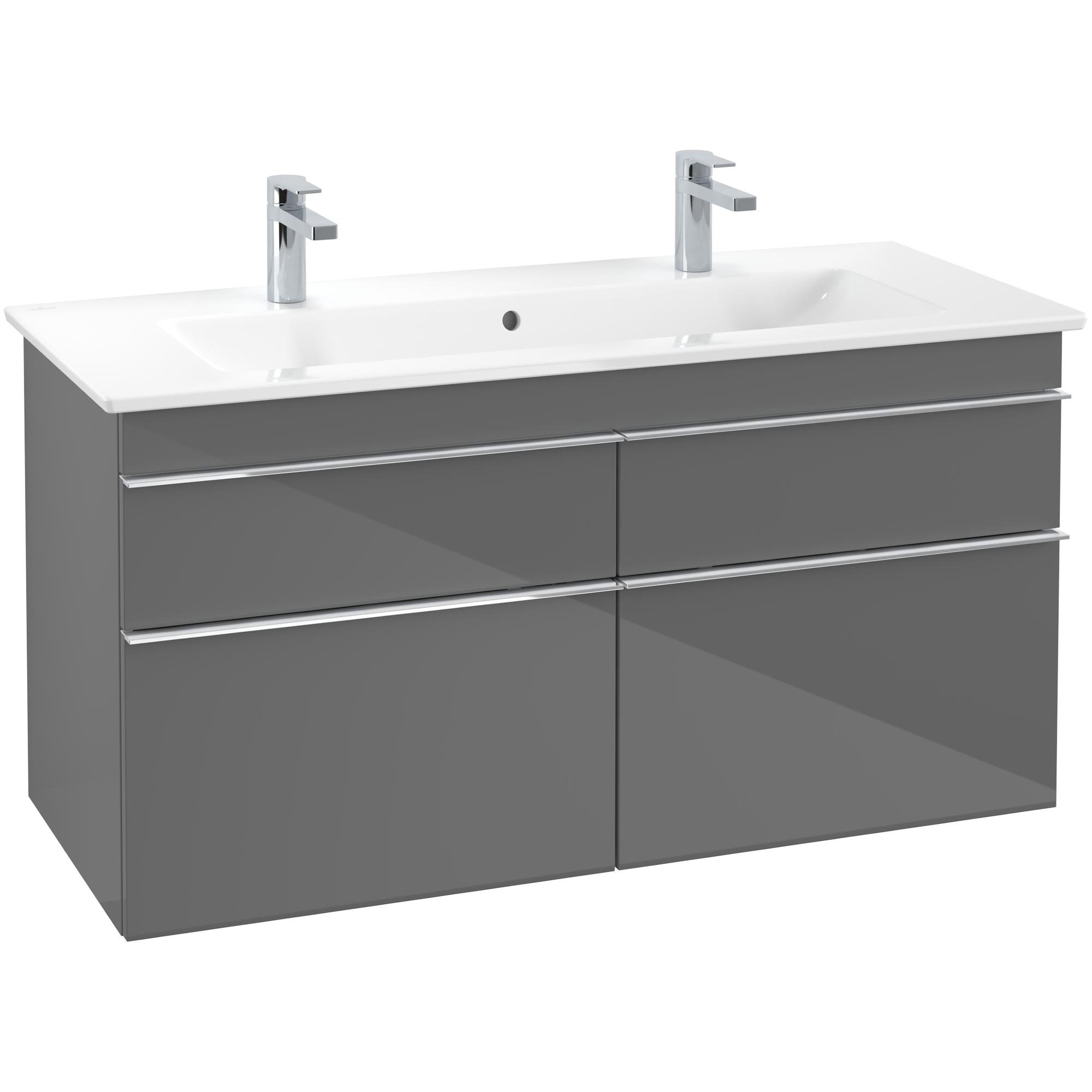 Tvättställsskåp Villeroy & Boch Venticello 115 cm med  4 Lådor för Skåpstvättställ