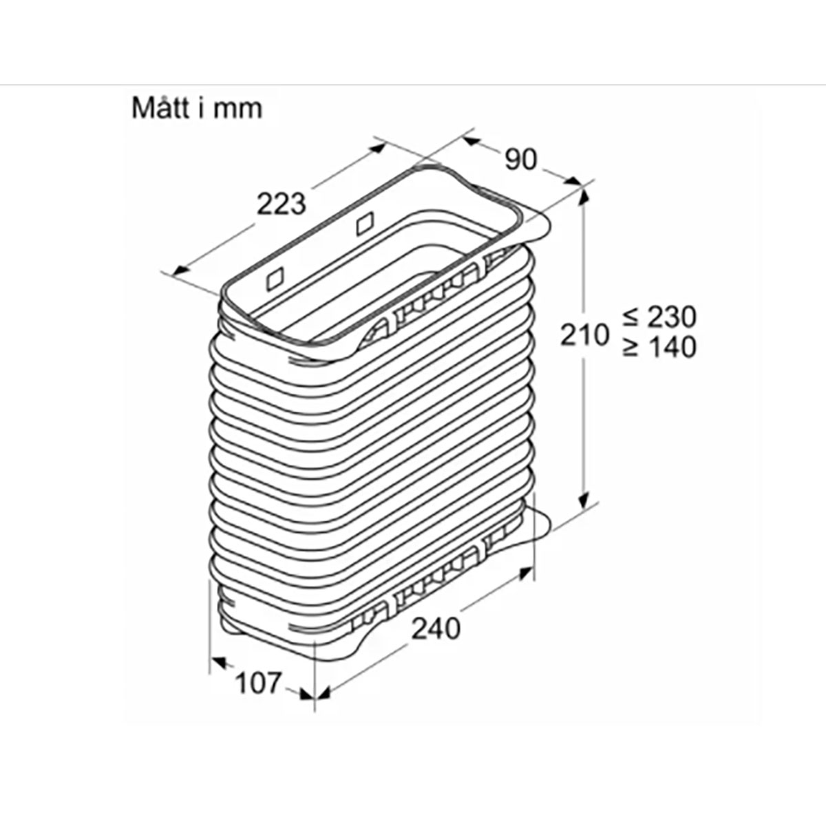 Tilbehør Bosch HEZ9VDSS2