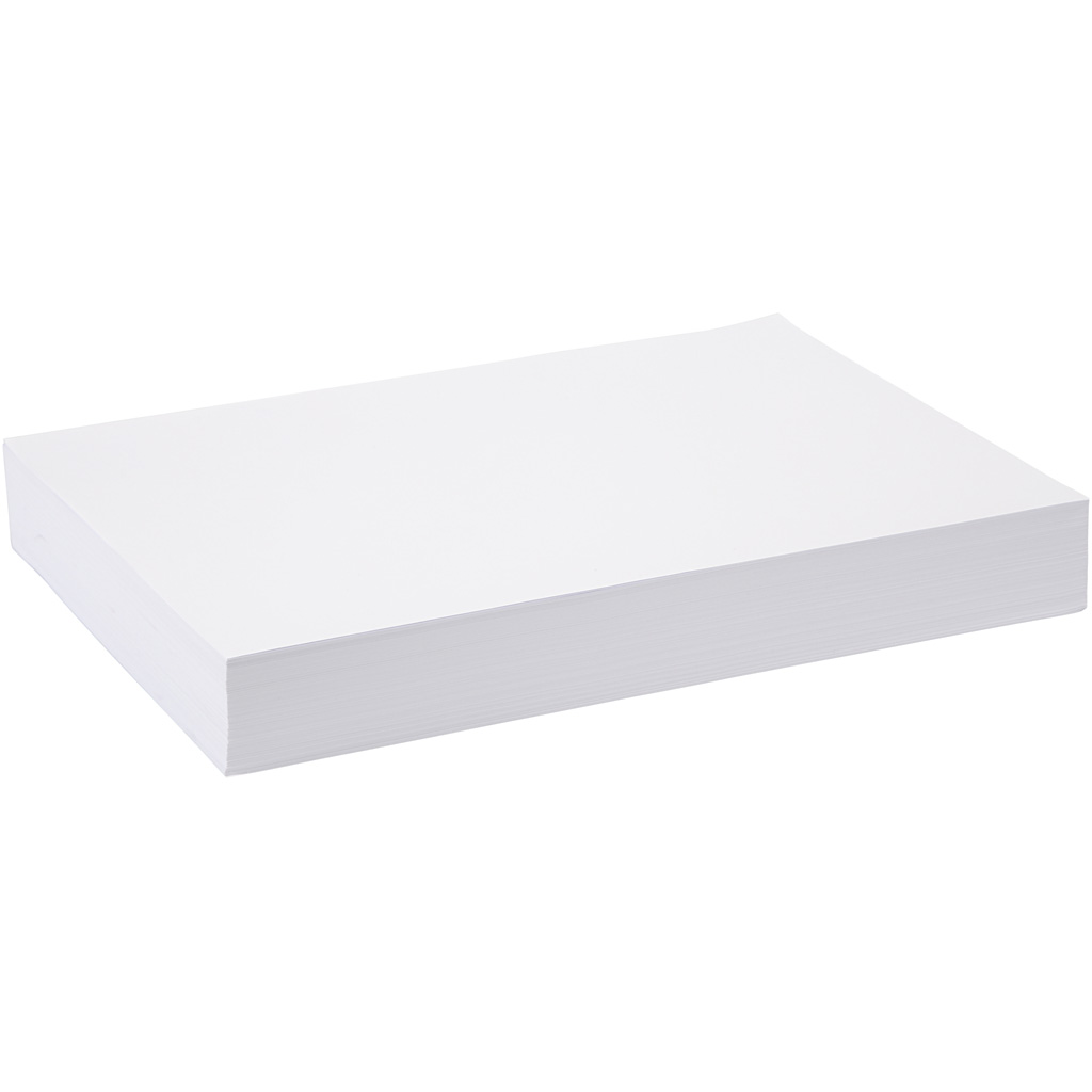 Tegnepapir Creativ Company A3 297x420 mm Hvit 1 Pk