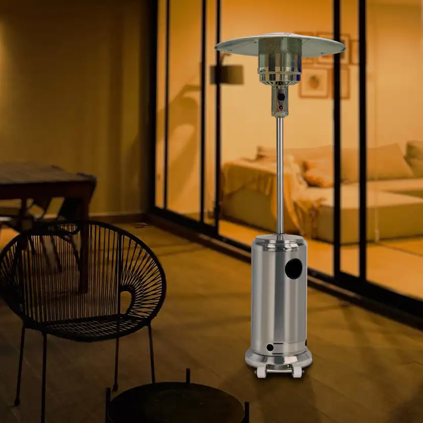 Terrassevarmer Fornorth Stående Patio 13kW Gassdrevet
