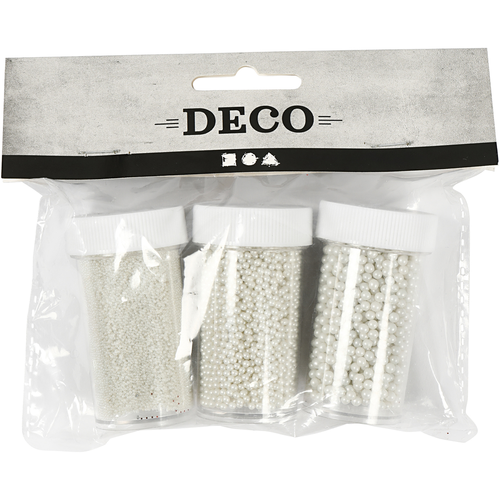 Miniglasskuler Creativ Company 3x45 g/1 Pk