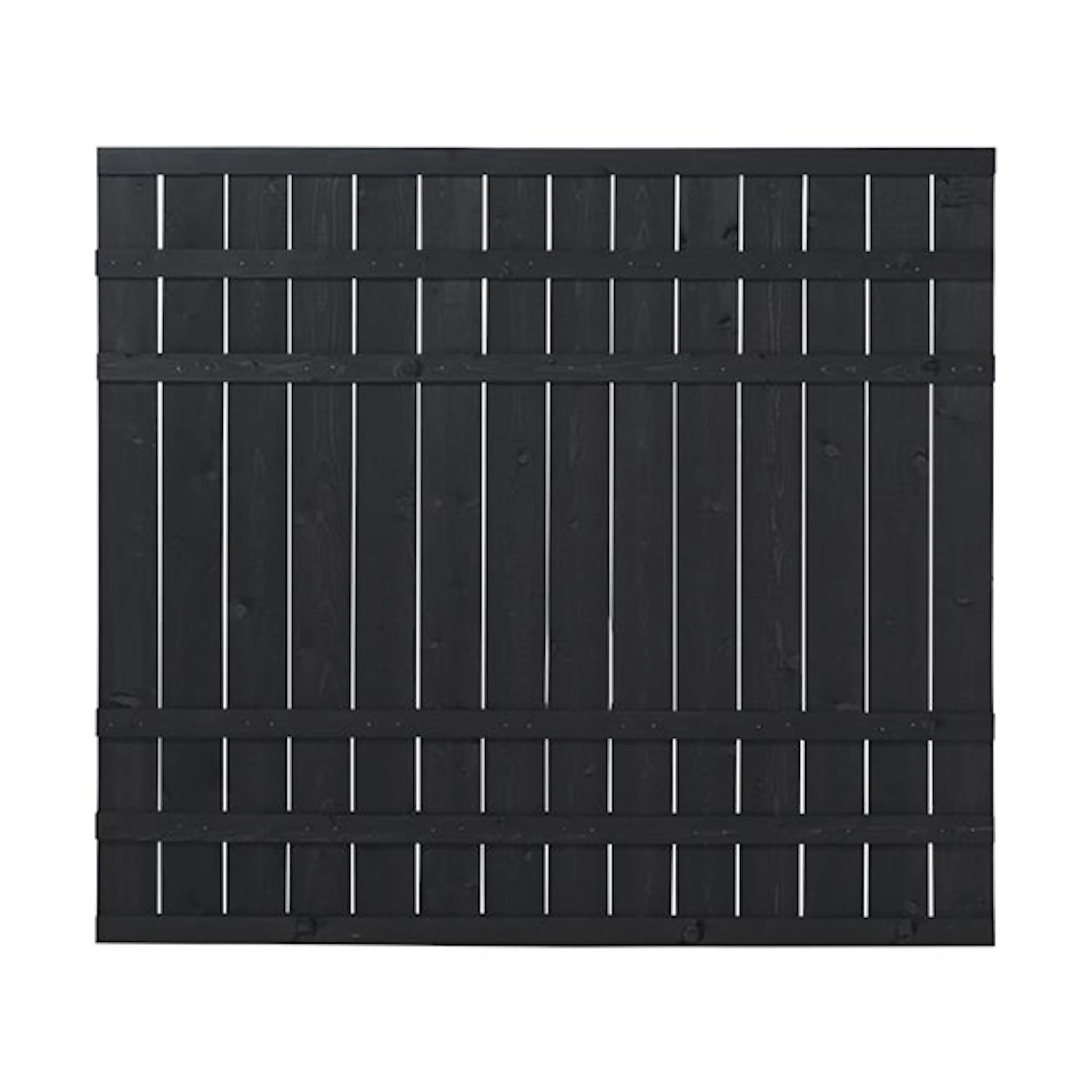 Levegg PLUS Rustik 180x158 cm Svart